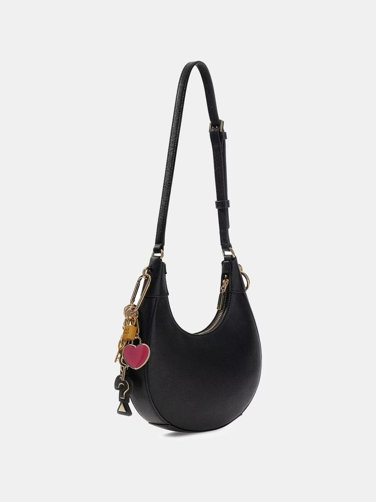 GUESS Borsa Donna DAVINA SHOULDER BAG HWBG98 99180 BLA BLACK - Image 3