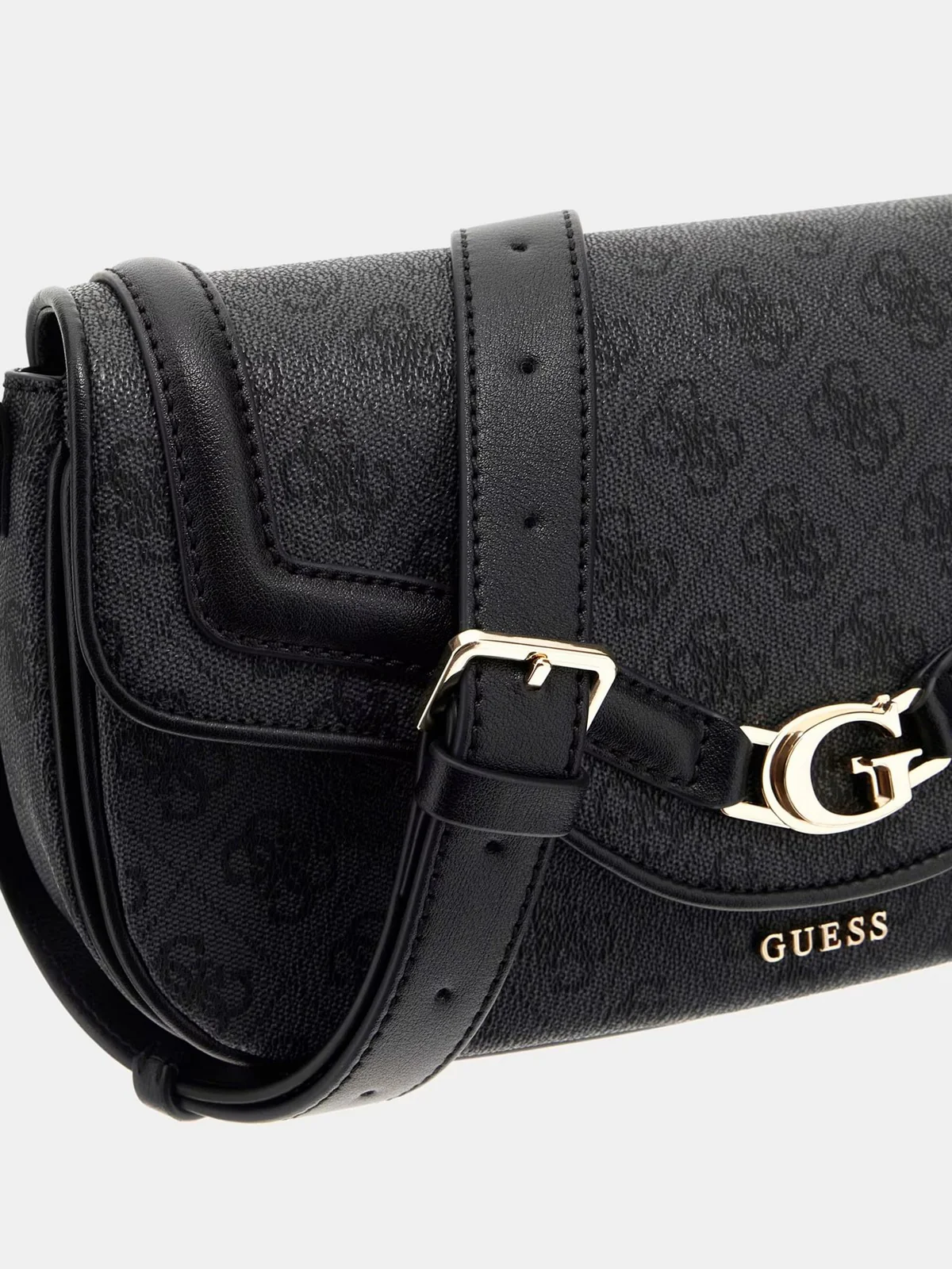 GUESS Borsa Donna DEA FLAP SHOULDER BAG HWSG79 93200 CLO COAL LOGO - Image 6