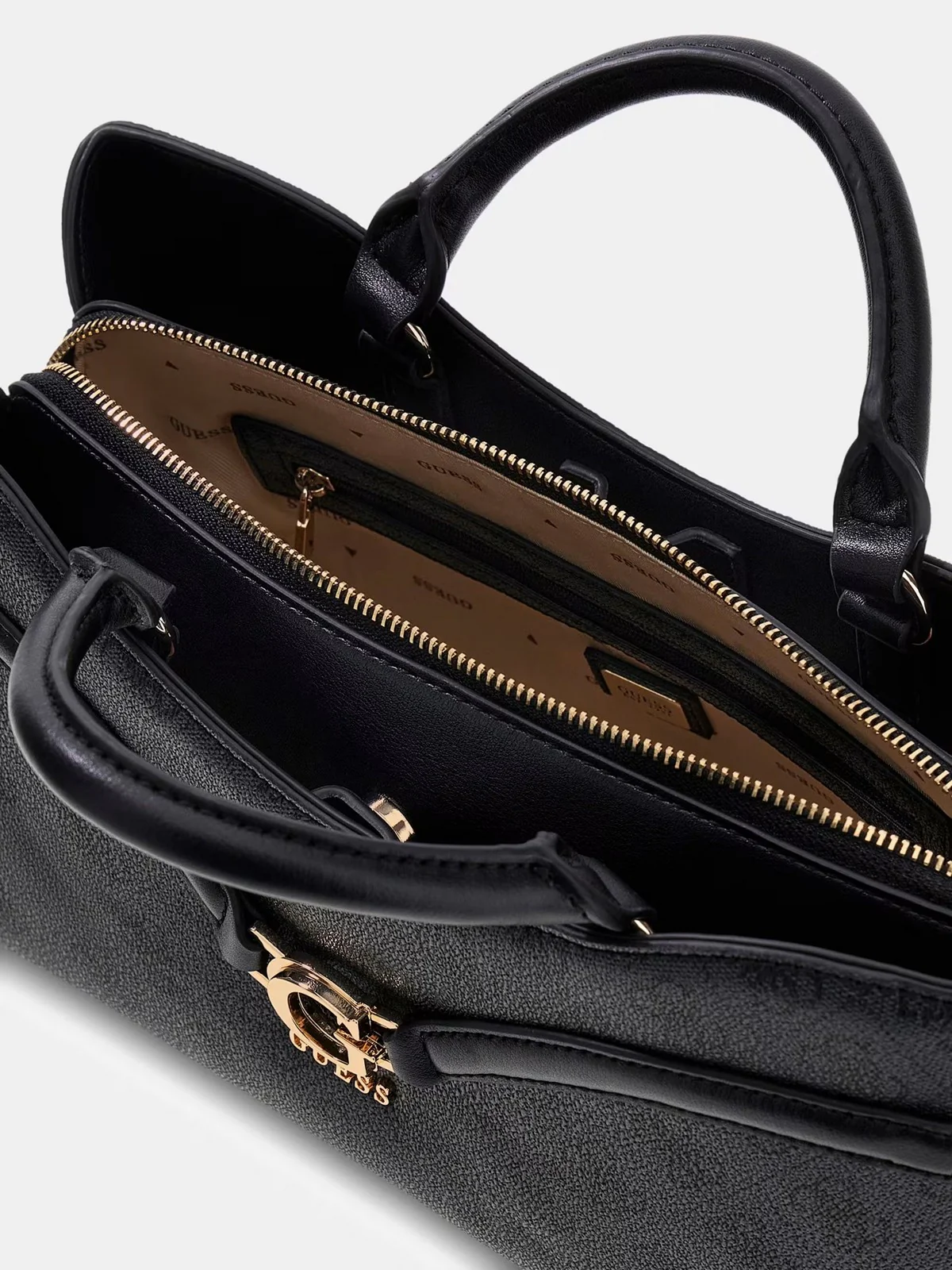 GUESS Borsa Donna DEA GIRLFRIEND SATCHEL HWSG79 93060 CLO COAL LOGO - Image 3