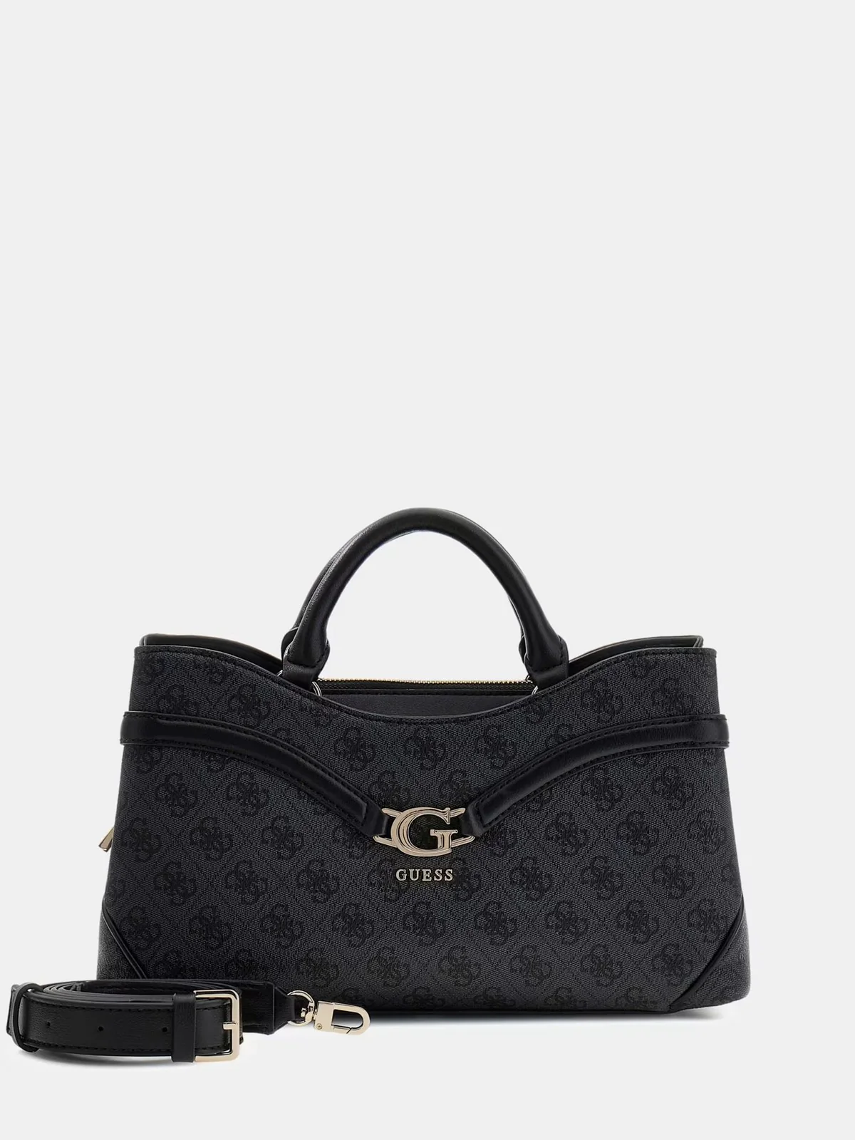 GUESS Borsa Donna DEA GIRLFRIEND SATCHEL HWSG79 93060 CLO COAL LOGO - Image 4