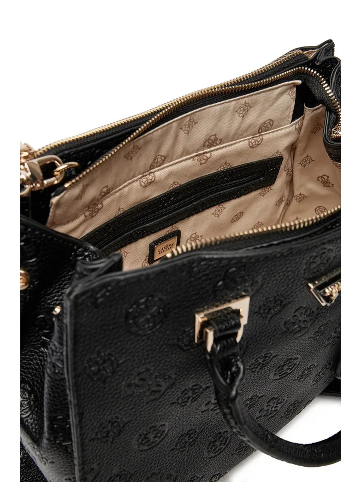 GUESS Borsa Donna Deesa Logo Cnvrtble HWPG93 49070 BLA Nero - Image 4