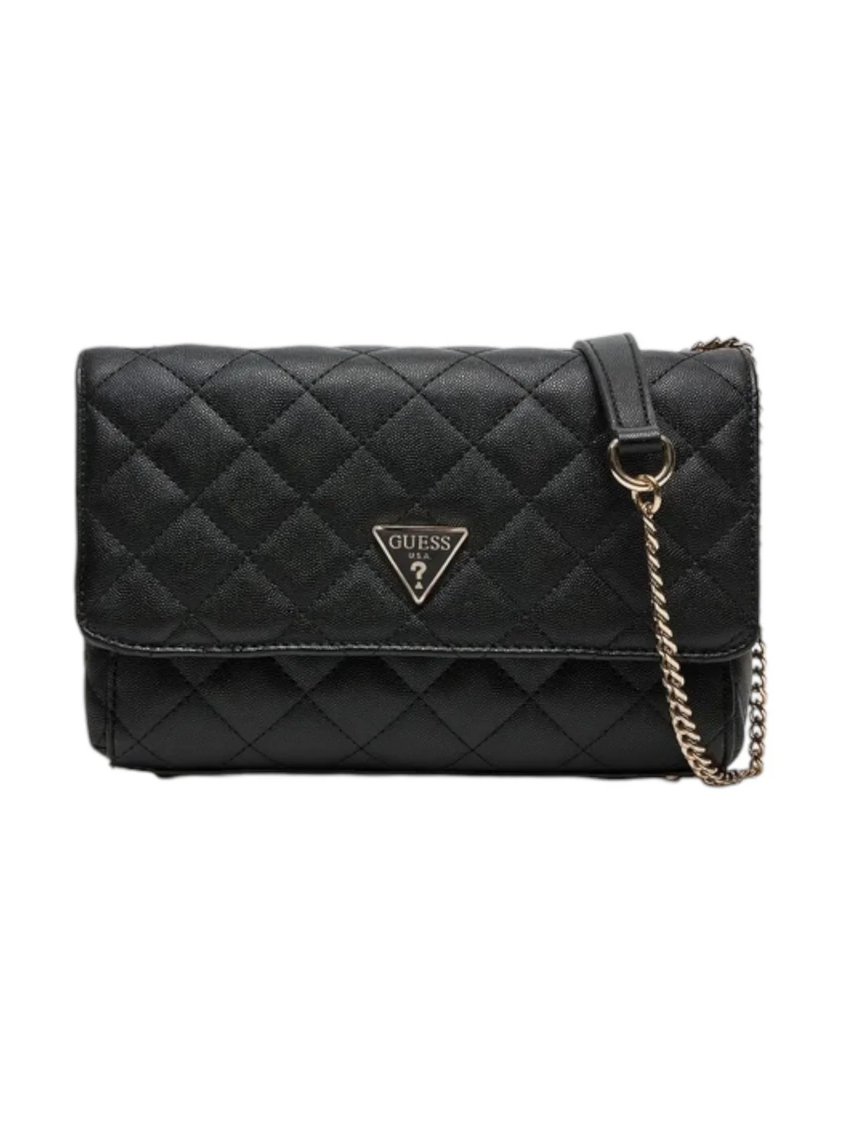 GUESS Borsa Donna Eco Carly Girlfriend HWEQG9 50921 BLA Nero