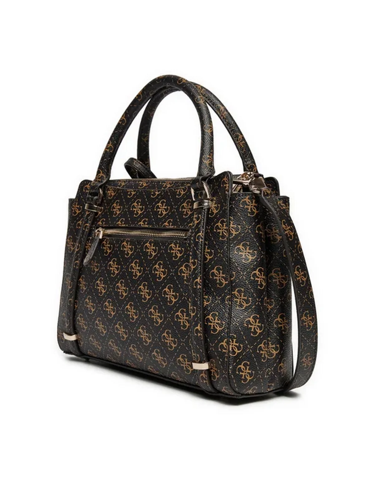 GUESS Borsa Donna Eco Carly Girlfriend HWEQG9 51006 BNL Marrone - Image 3