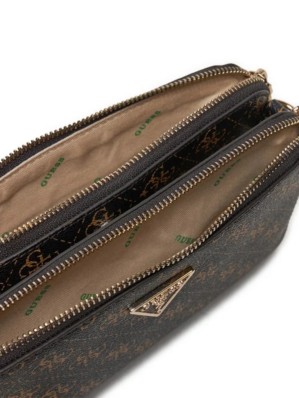 GUESS Borsa Donna Eco Carly Girlfriend HWEQG9 51012 BNL Marrone - Image 2