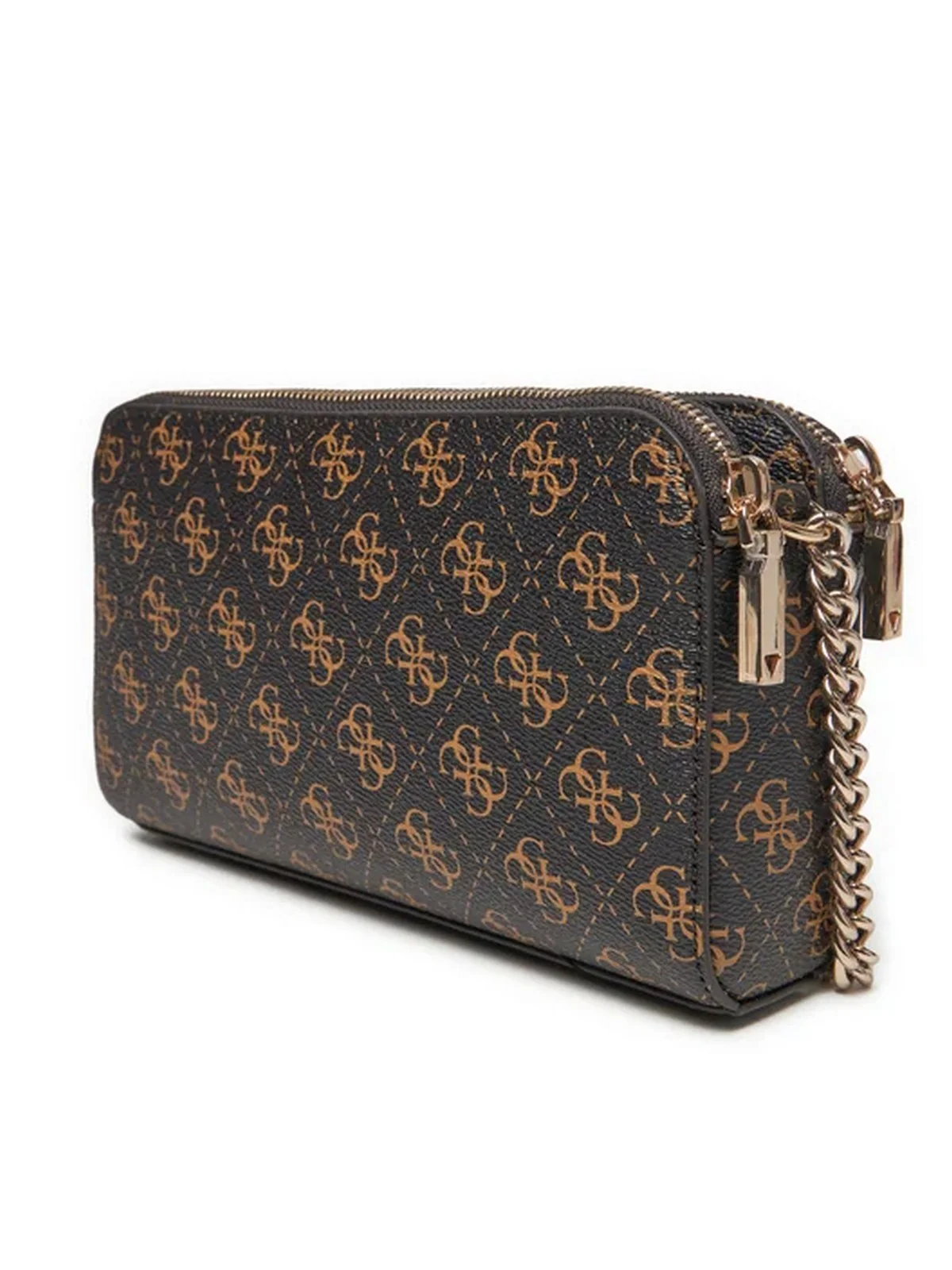 GUESS Borsa Donna Eco Carly Girlfriend HWEQG9 51012 BNL Marrone - Image 3