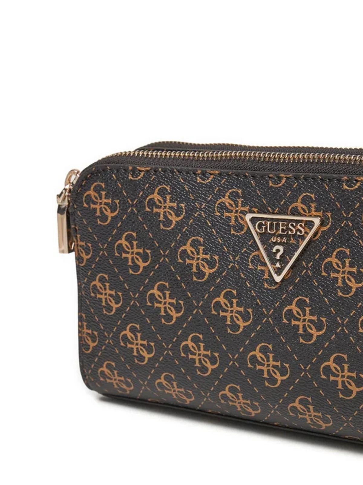 GUESS Borsa Donna Eco Carly Girlfriend HWEQG9 51012 BNL Marrone - Image 4