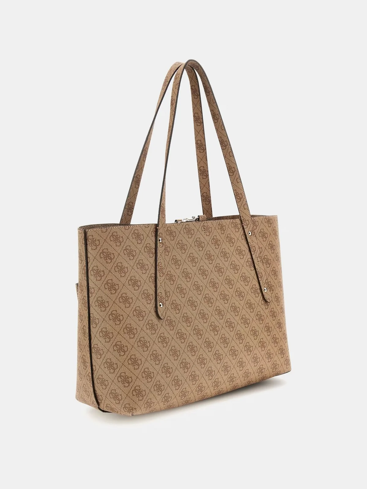 GUESS Borsa Donna Eco Elements Grlfrnd HWEBG8 39023 LTL Marrone - Image 4