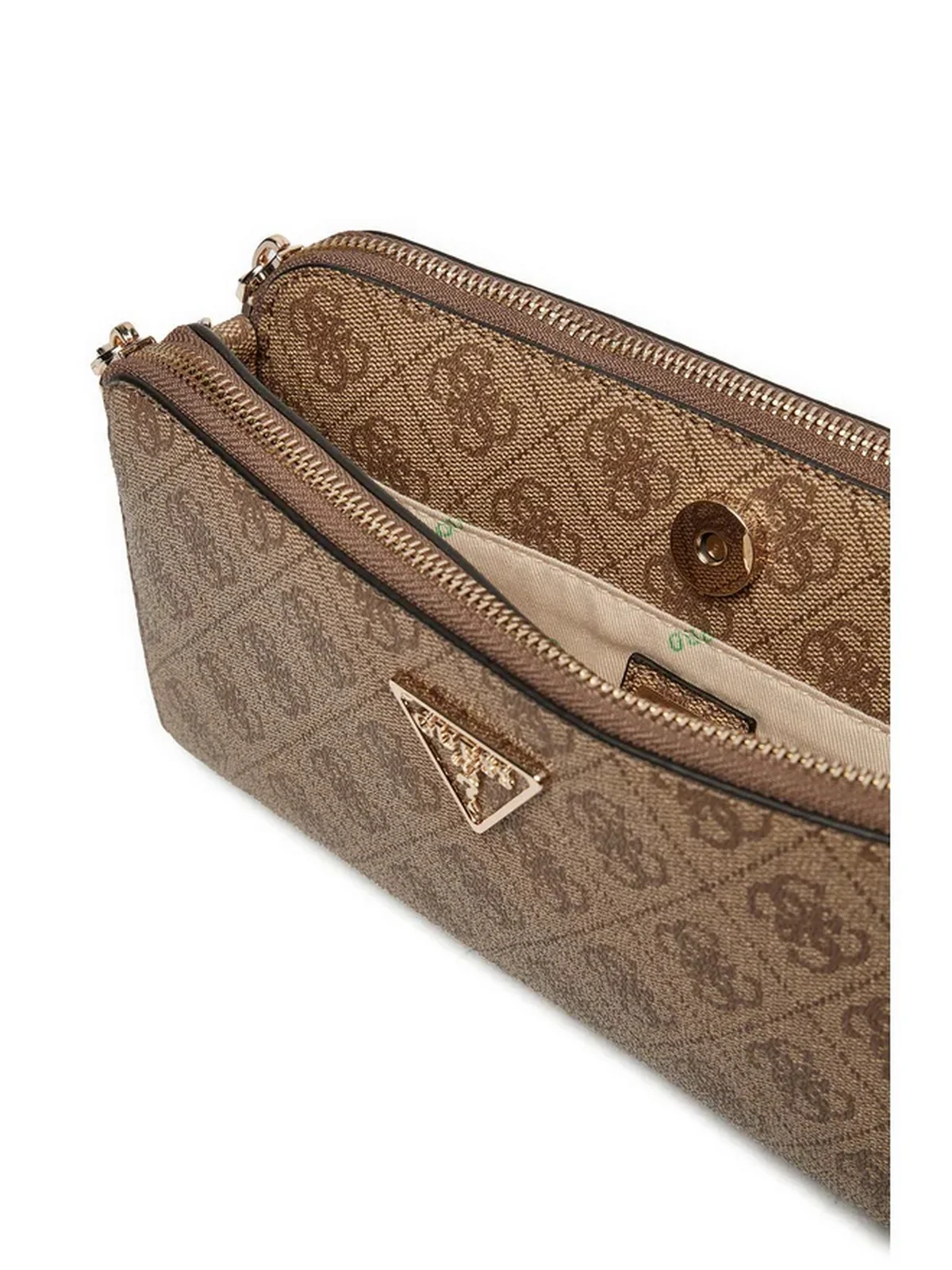 GUESS Borsa Donna ECO ERICA STATUS CROSSBODY HWESG9 51012 LTL Marrone - Image 4
