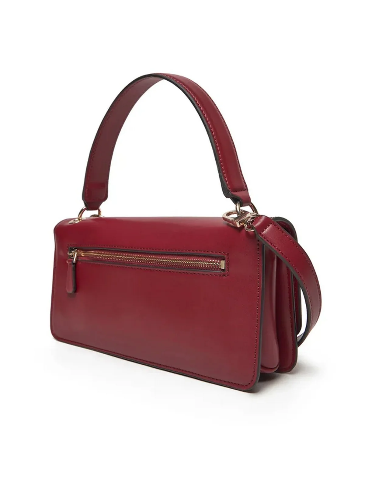 GUESS Borsa Donna ECO EVAINE TOP HANDLE FLAP HWEVG9 53520 RED Rosso - Image 3