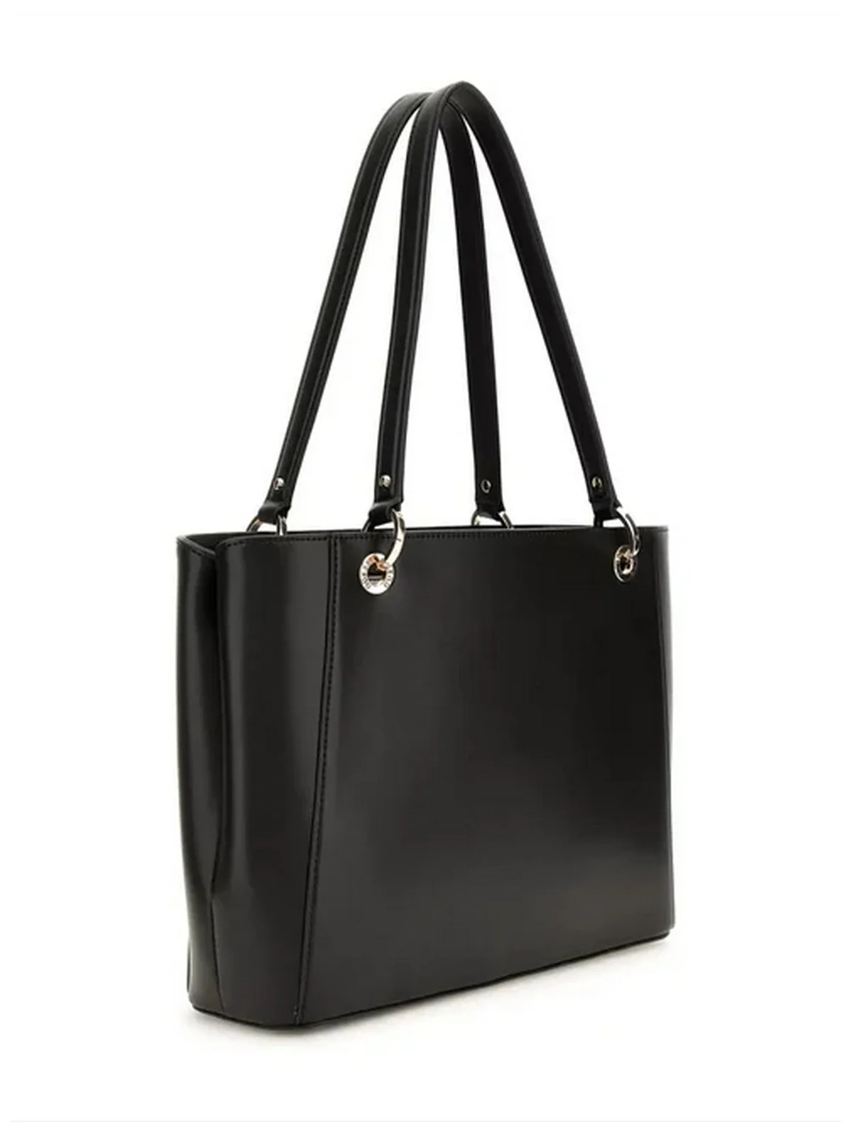 GUESS Borsa Donna Eco Mietta Sml Socie HWEVG9 51325 BLA Nero - Image 3
