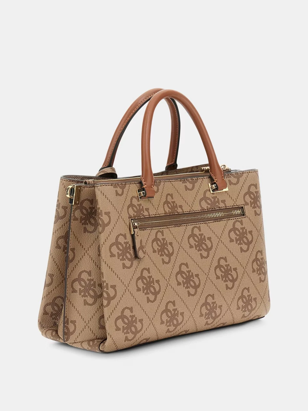 GUESS Borsa Donna ERENIA GIRLFRIEND SATCHEL HWSO78 38060 LTL LATTE LOGO - Image 2