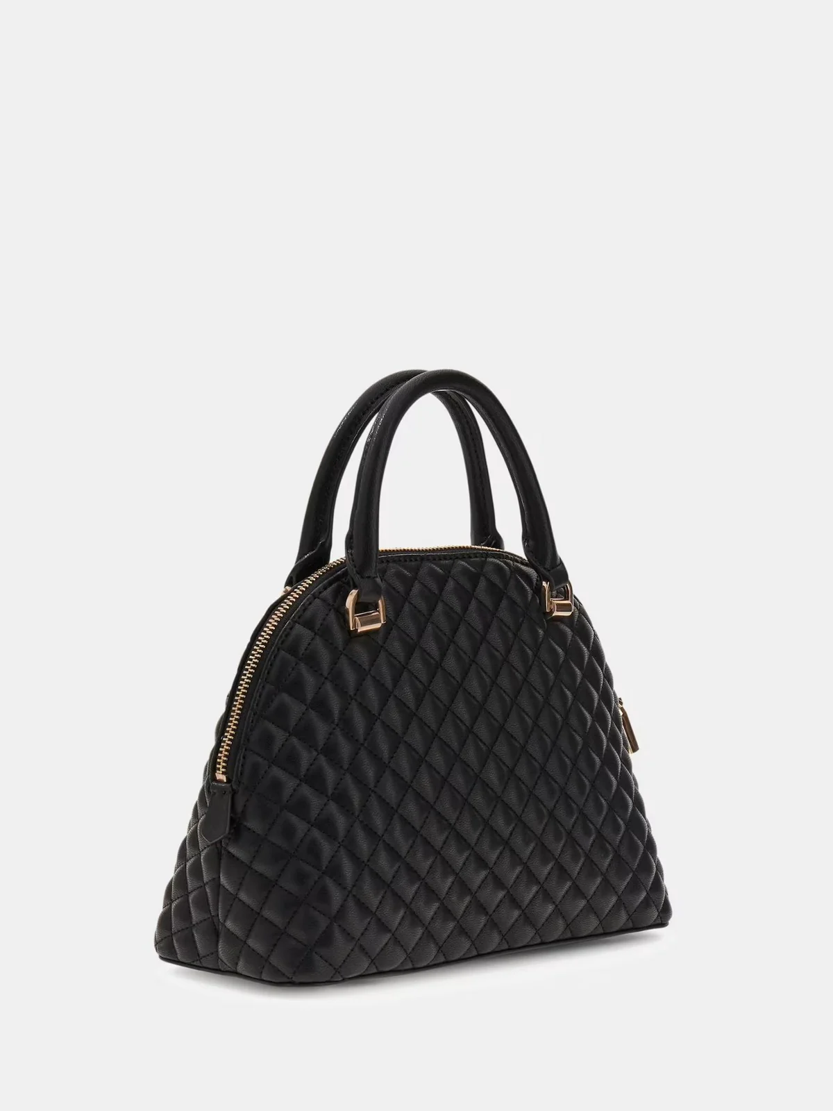 GUESS Borsa Donna EVERLEE DOME SATCHEL HWEG86 79050 BLA BLACK - Image 4