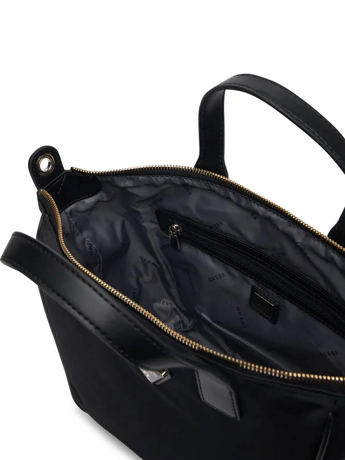 GUESS Borsa Donna FOLLIE SMALL TOTE TWNN96 76019 BLA BLACK - Image 4