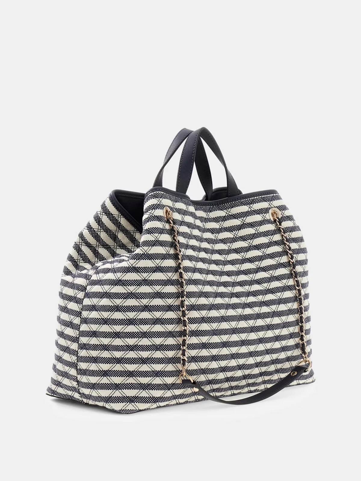 GUESS Borsa Donna GIULLY II LARGE 2 IN 1 TOTE HWAG96 73290 NML NAVY MULTI - Image 3