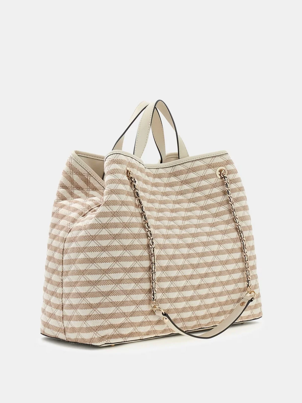 GUESS Borsa Donna GIULLY II LARGE 2 IN 1 TOTE HWAG96 73290 TMU TAUPE MULTI - Image 3