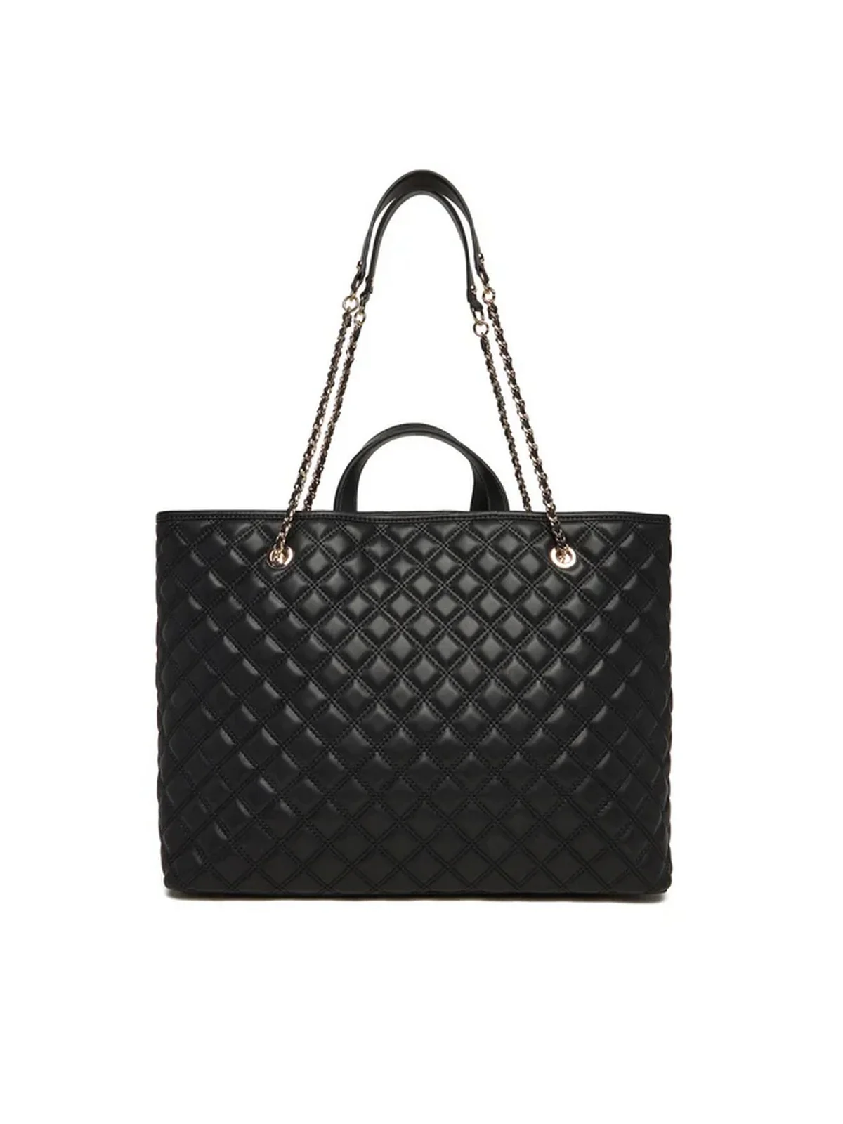 GUESS Borsa Donna GIULLY II LARGE 2 IN 1 TOTE HWQG96 73290 BLA BLACK - Image 4