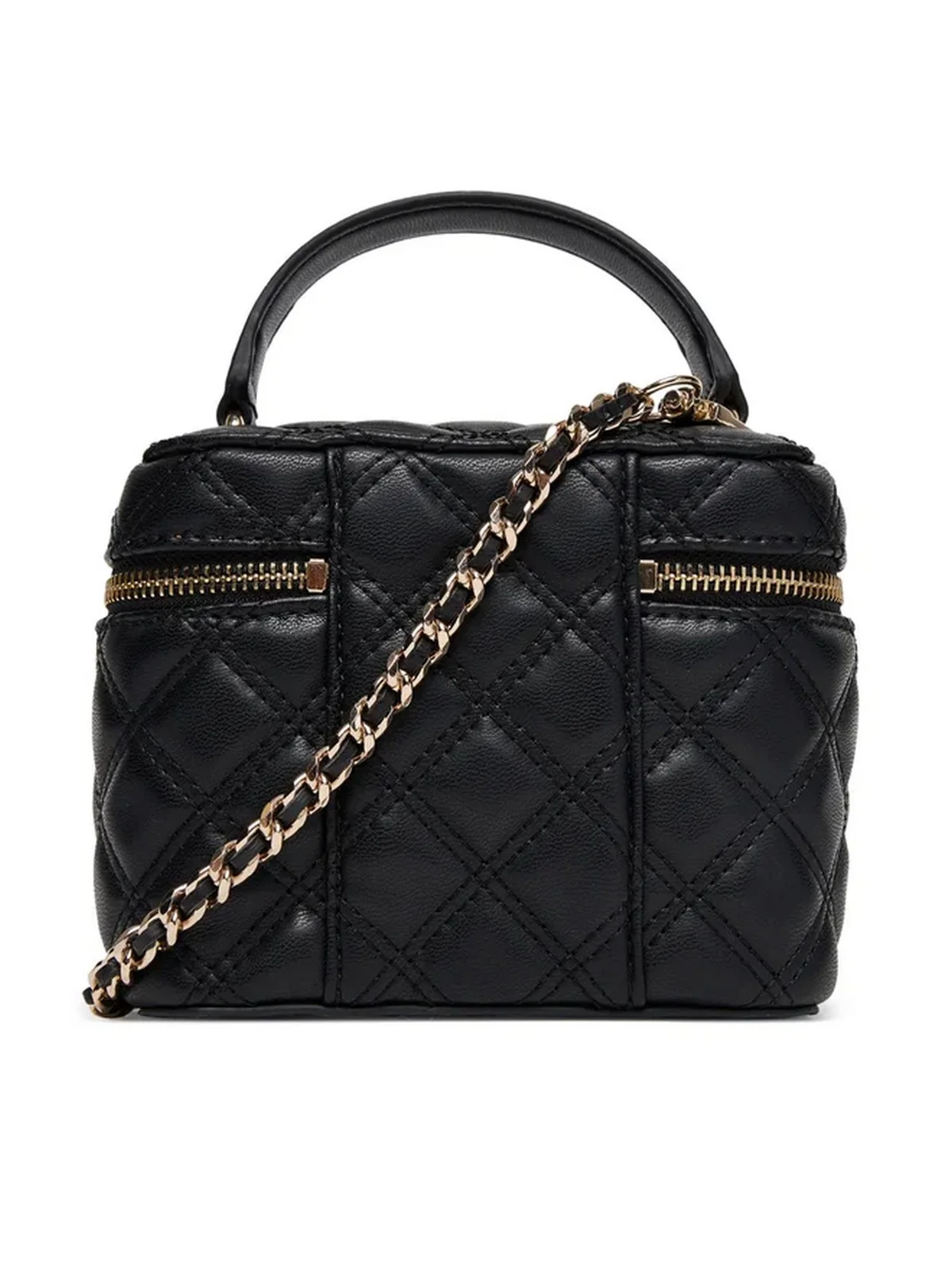 GUESS Borsa Donna GIULLY II MINI CANISTER HWQG96 73770 BLA BLACK - Image 4