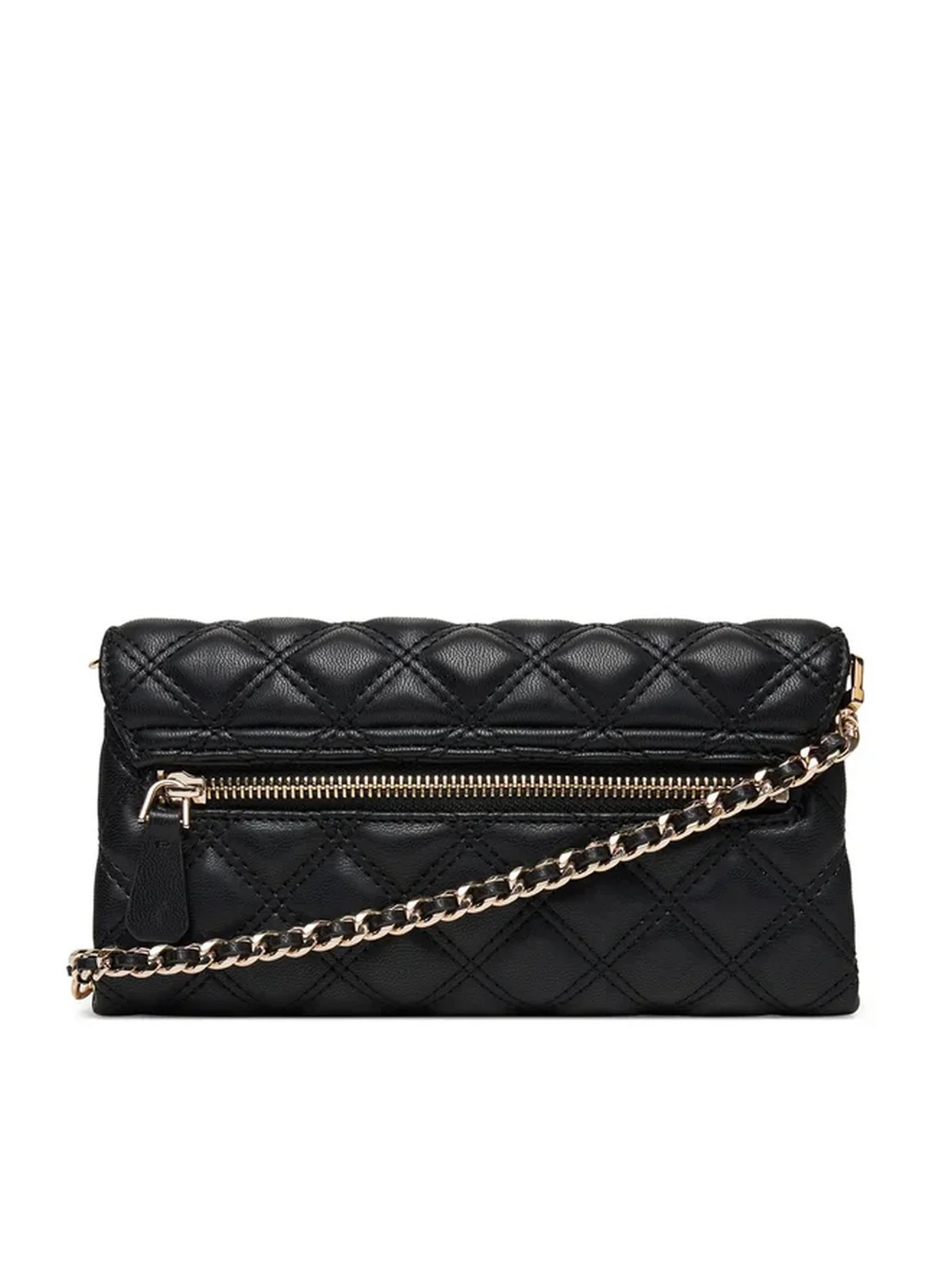 GUESS Borsa Donna GIULLY II XBODY FLAP ORGANIZER HWQG96 73750 BLA BLACK - Image 4