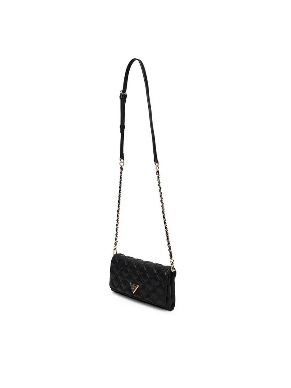 GUESS Borsa Donna GIULLY II XBODY FLAP ORGANIZER HWQG96 73750 BLA BLACK - Image 5