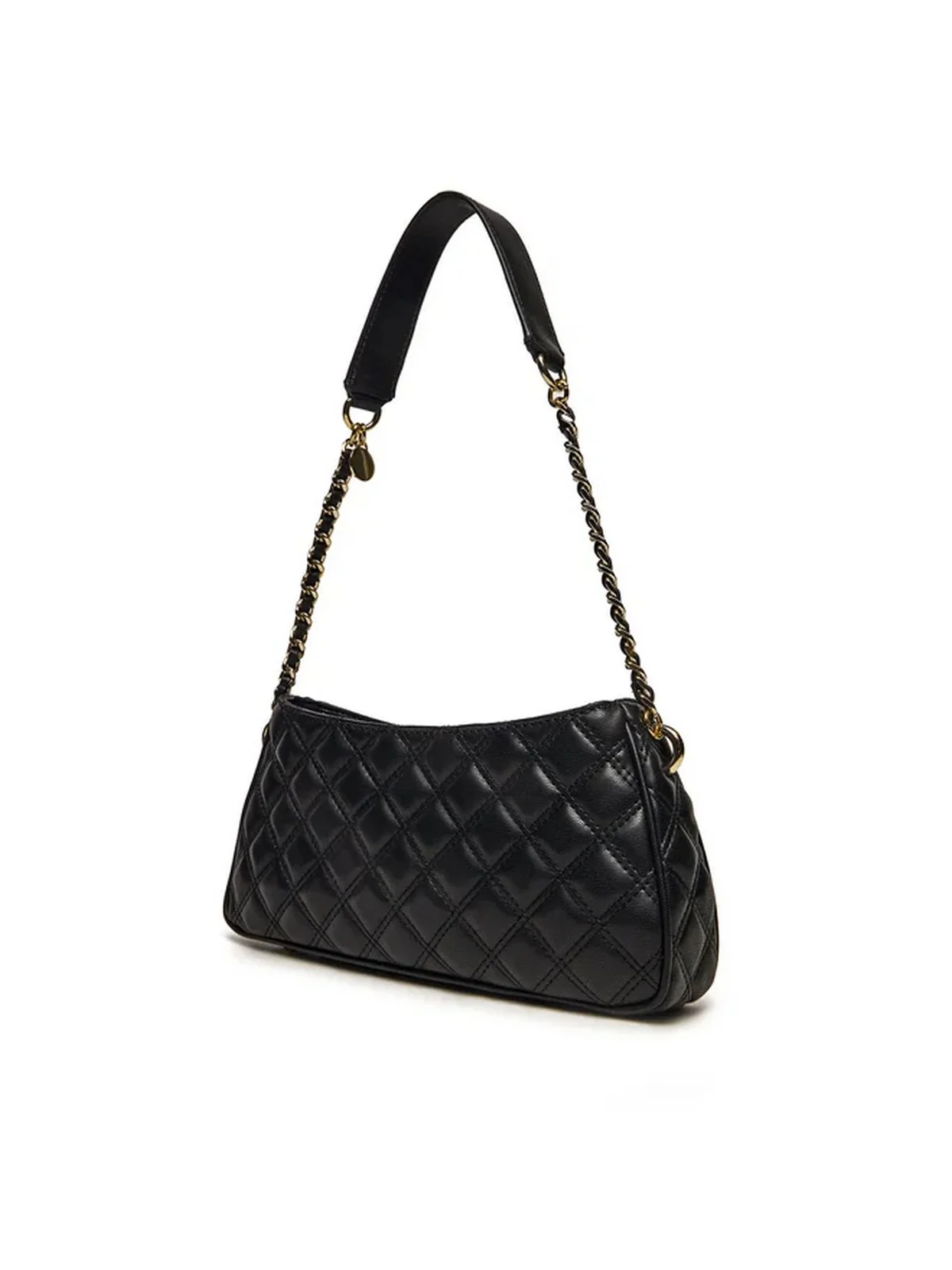 GUESS Borsa Donna GIULLY TOP ZIP SHOULDER BAG HWQG87 48160 BLA Nero - Image 3