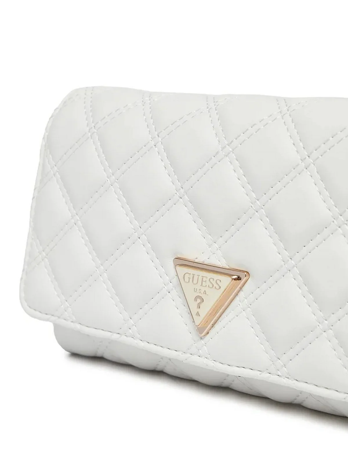 GUESS Borsa Donna GIULLY XBODY FLAP ORGANIZER HWQG87 48750 WHI Bianco - Image 2