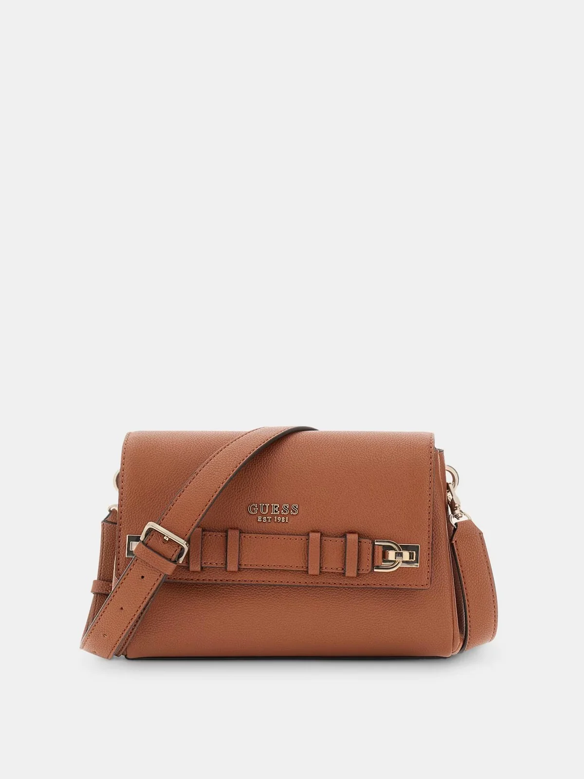 GUESS Borsa Donna GREGORIA FLAP CROSSBODY HWBG85 46200 COG COGNAC - Image 2