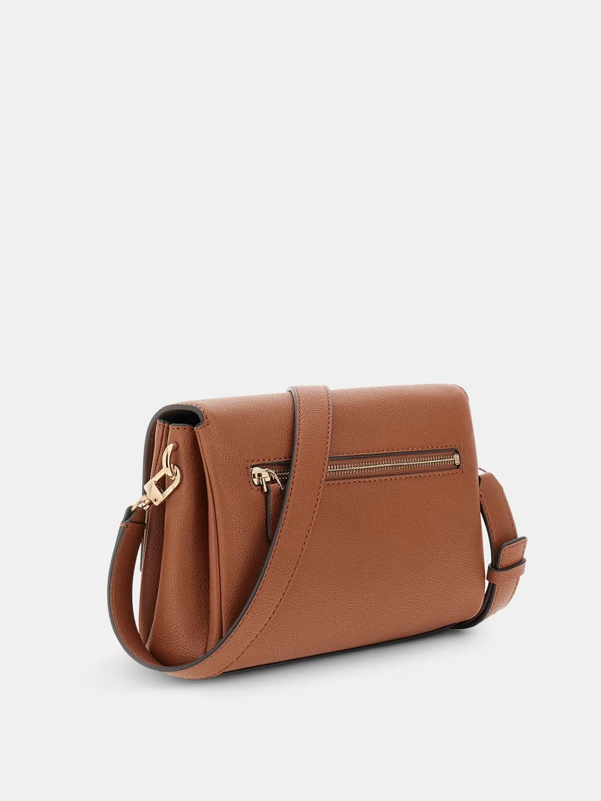 GUESS Borsa Donna GREGORIA FLAP CROSSBODY HWBG85 46200 COG COGNAC - Image 4