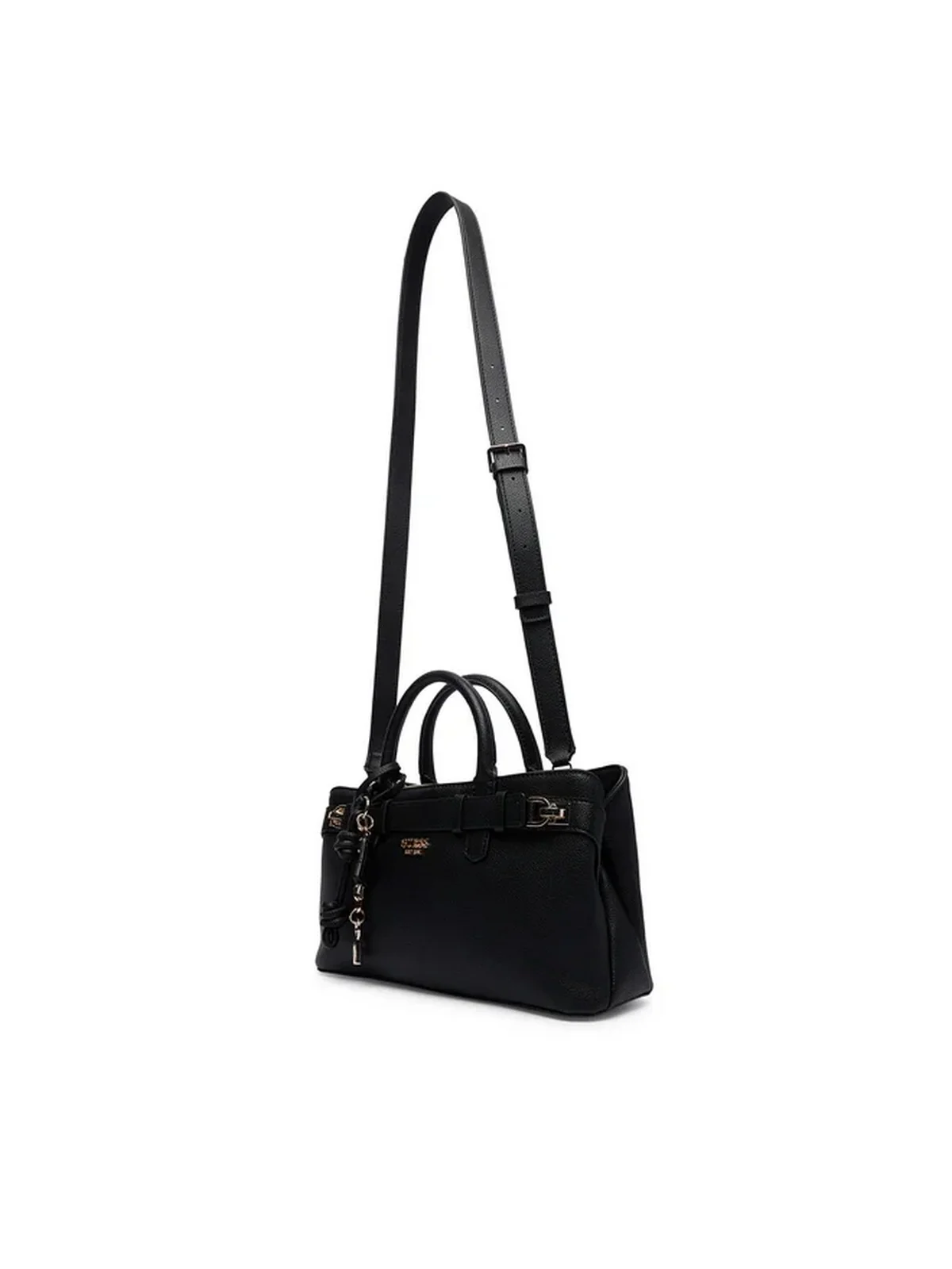 GUESS Borsa Donna GREGORIA GIRLFRIEND SATCHEL HWBG85 46060 BLA BLACK - Image 4