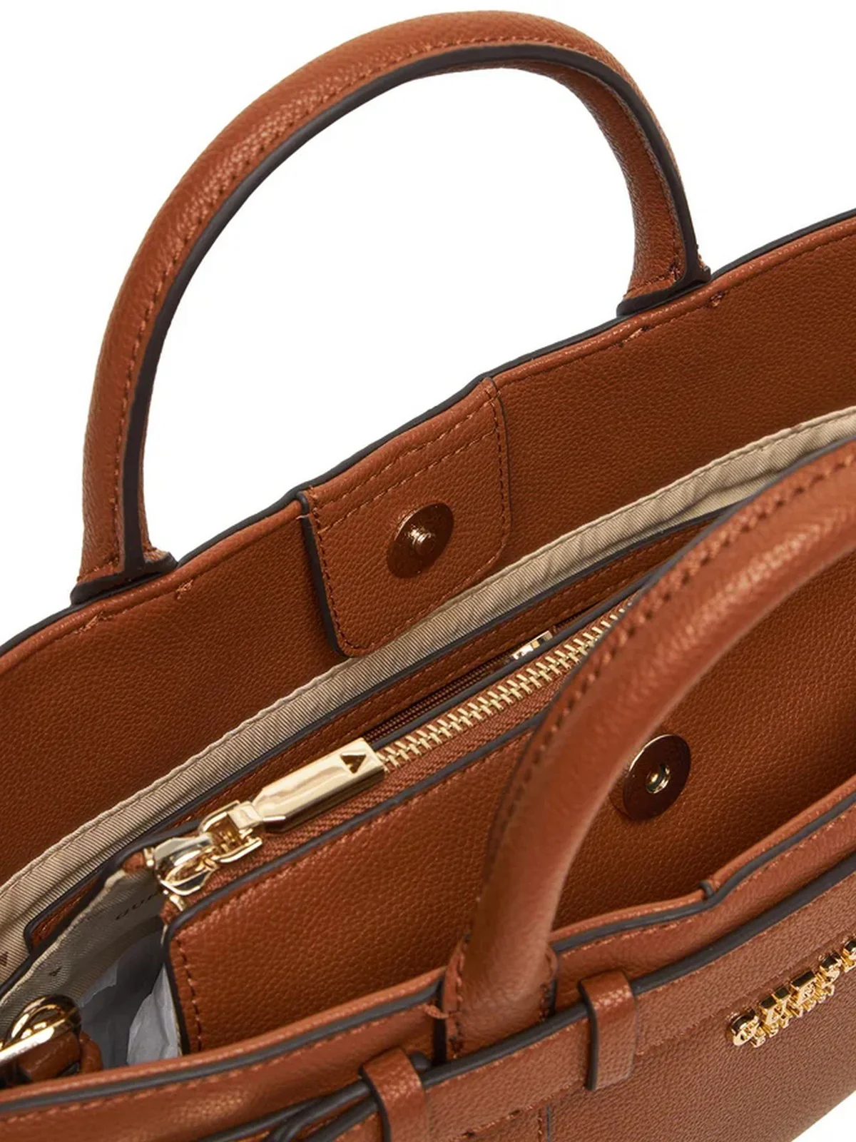 GUESS Borsa Donna GREGORIA GIRLFRIEND SATCHEL HWBG85 46060 COG COGNAC - Image 3