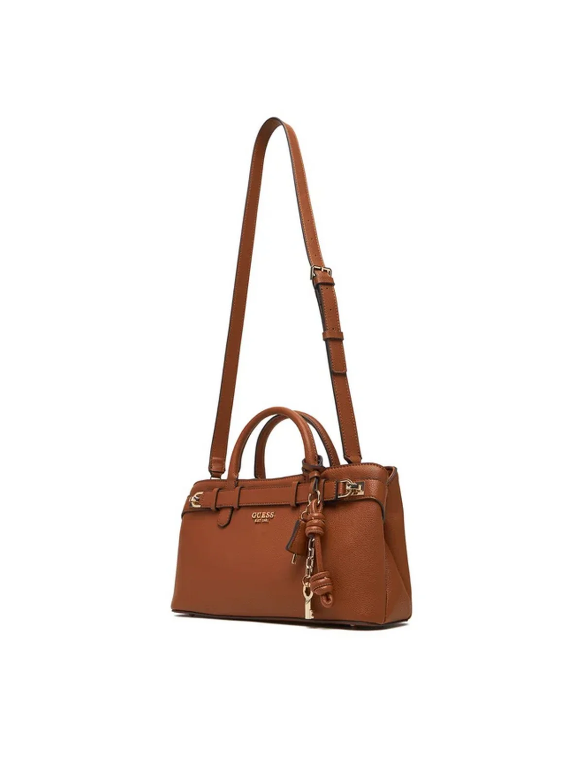 GUESS Borsa Donna GREGORIA GIRLFRIEND SATCHEL HWBG85 46060 COG COGNAC - Image 4