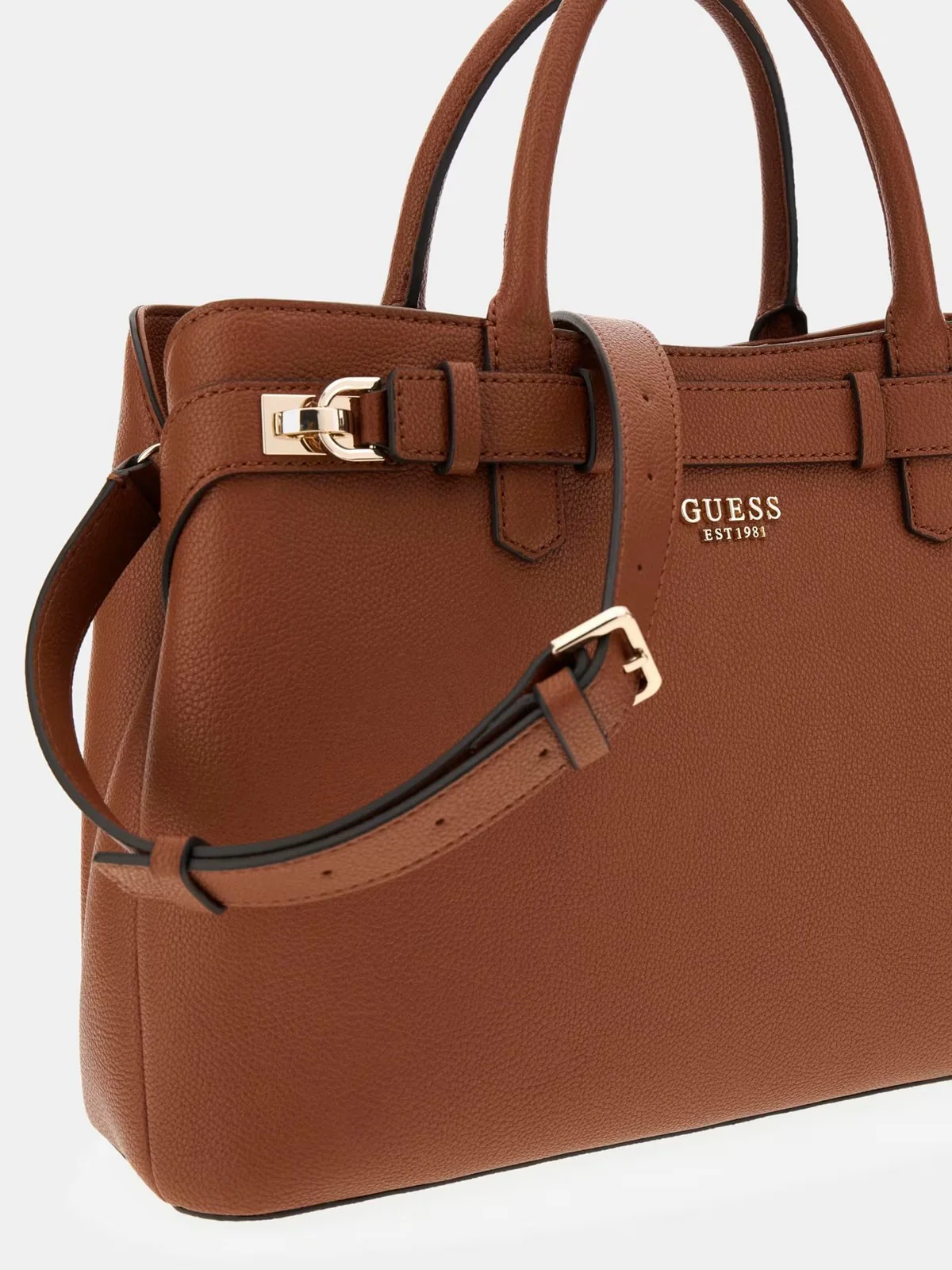 GUESS Borsa Donna GREGORIA LRG GFRIEND SATCHEL HWBG85 46070 COG COGNAC - Image 6