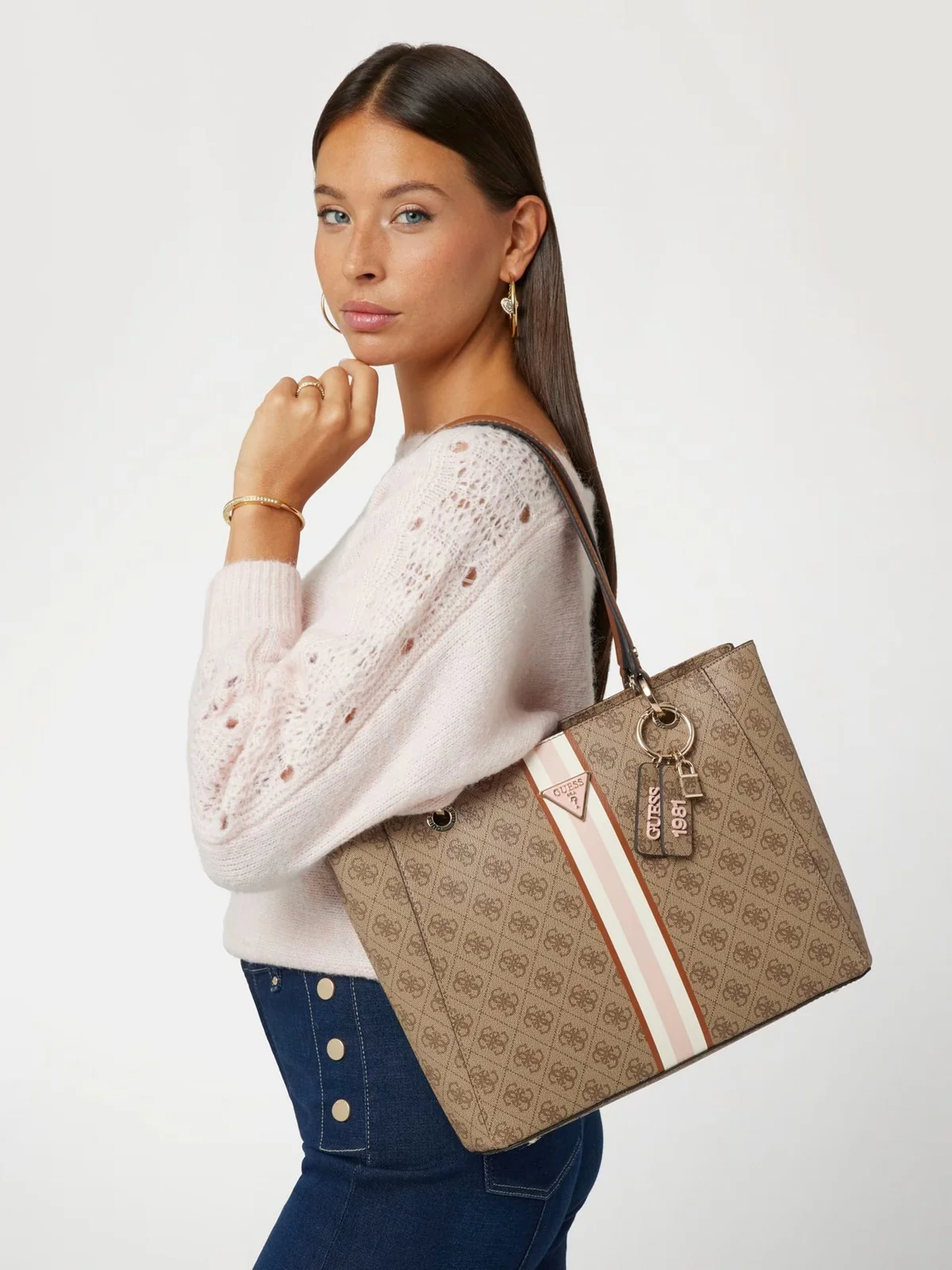 GUESS Borsa Donna Handbag HWSS78 79250 LTL Marrone - Image 2