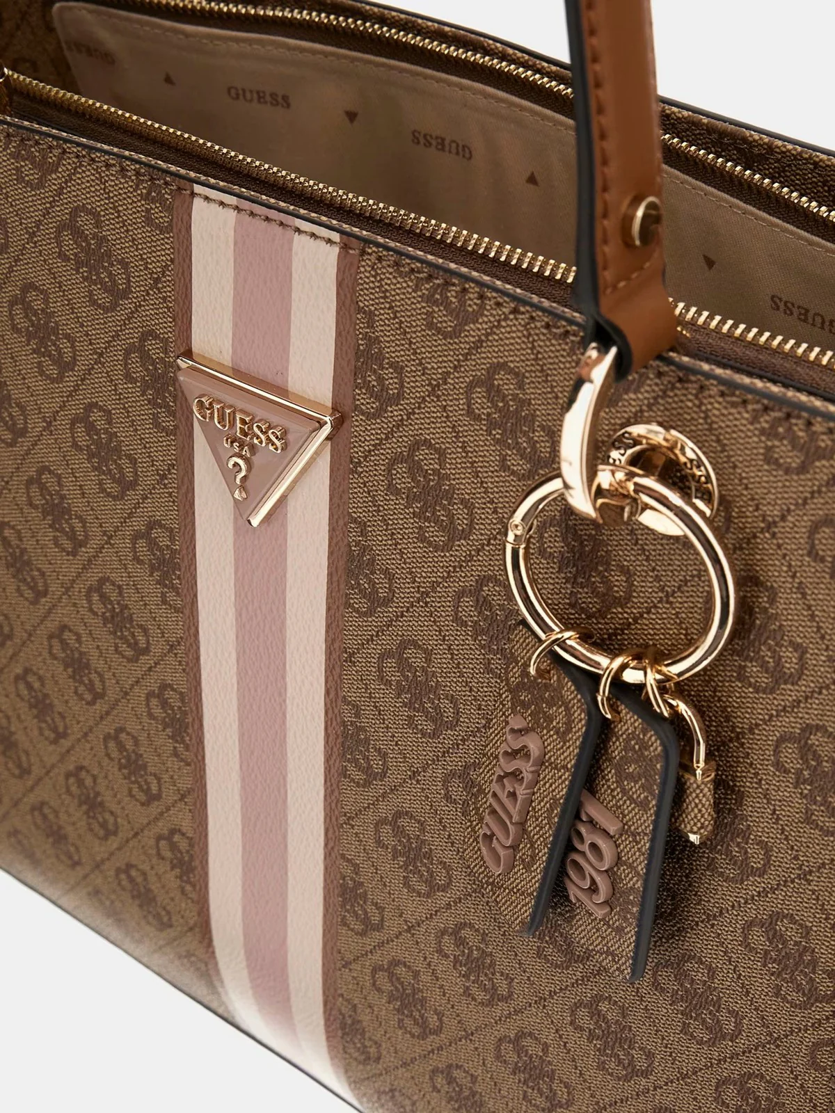 GUESS Borsa Donna Handbag HWSS78 79250 LTL Marrone - Image 4