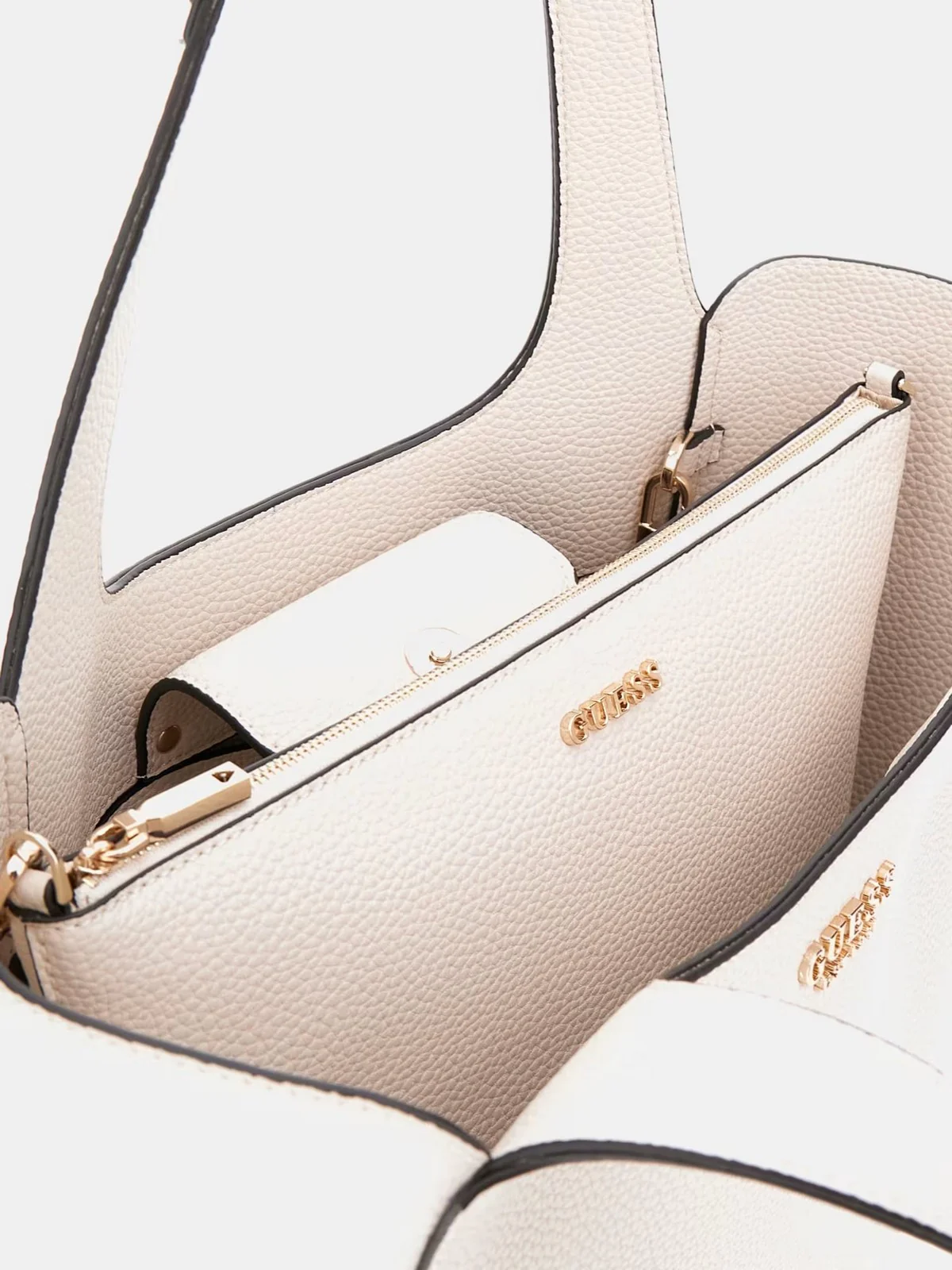 GUESS Borsa Donna HELINA TOTE HWBG96 40220 BON BONE - Image 3