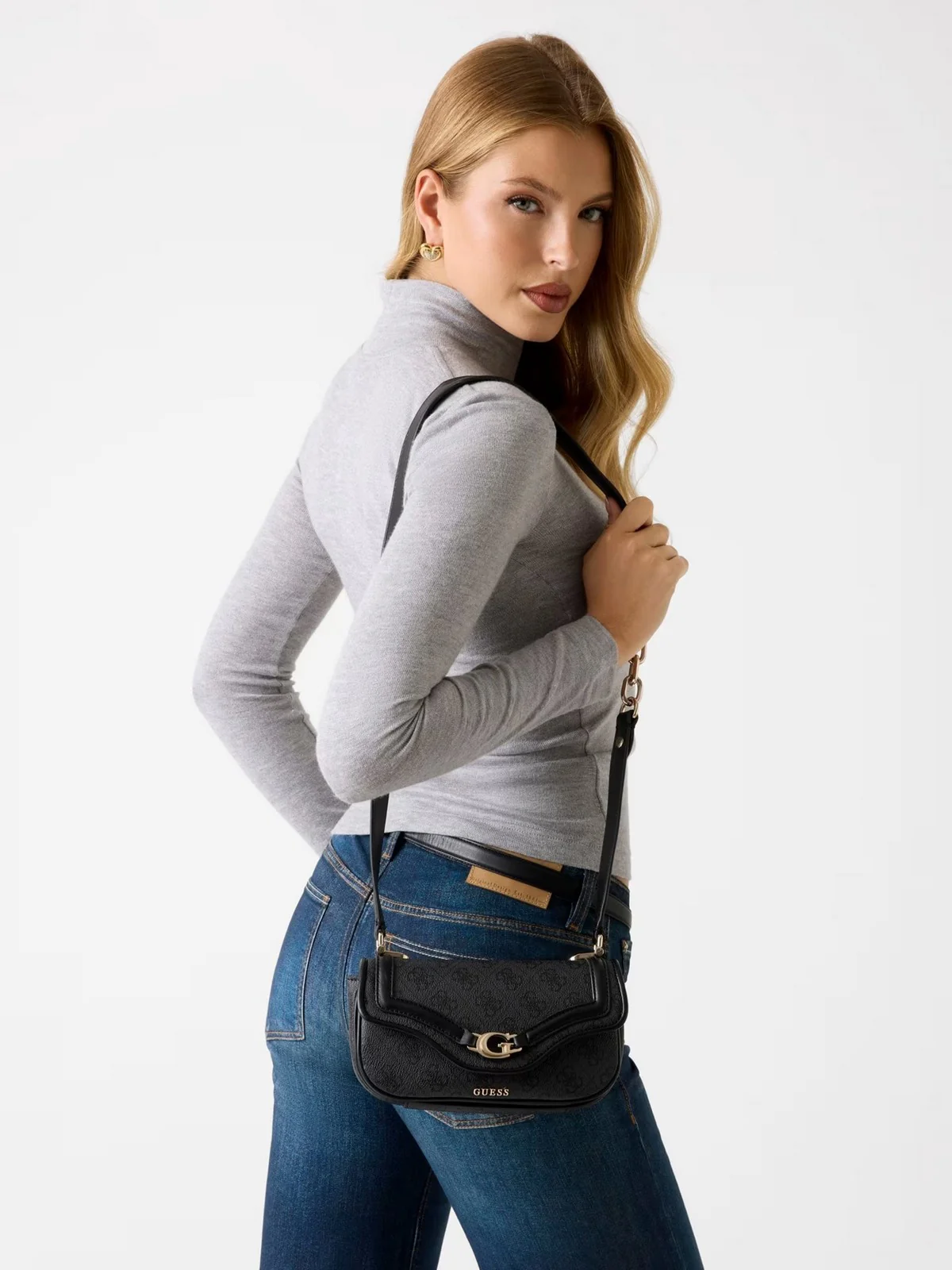 GUESS Borsa Donna  HWSG79 93790 CLO COAL LOGO - Image 2