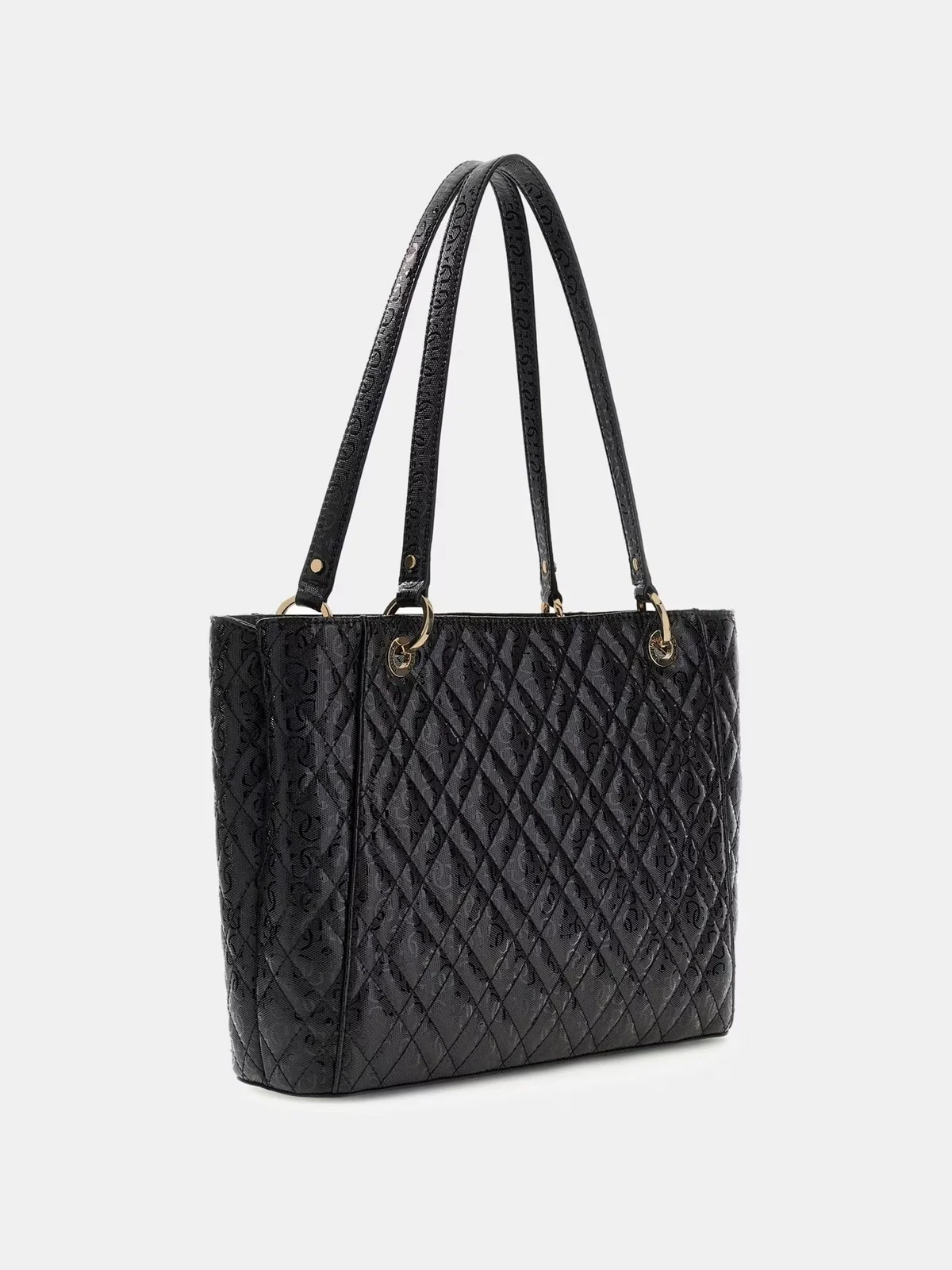 GUESS Borsa Donna ISEMAY NOEL TOTE HWGG96 28250 BLA BLACK - Image 2