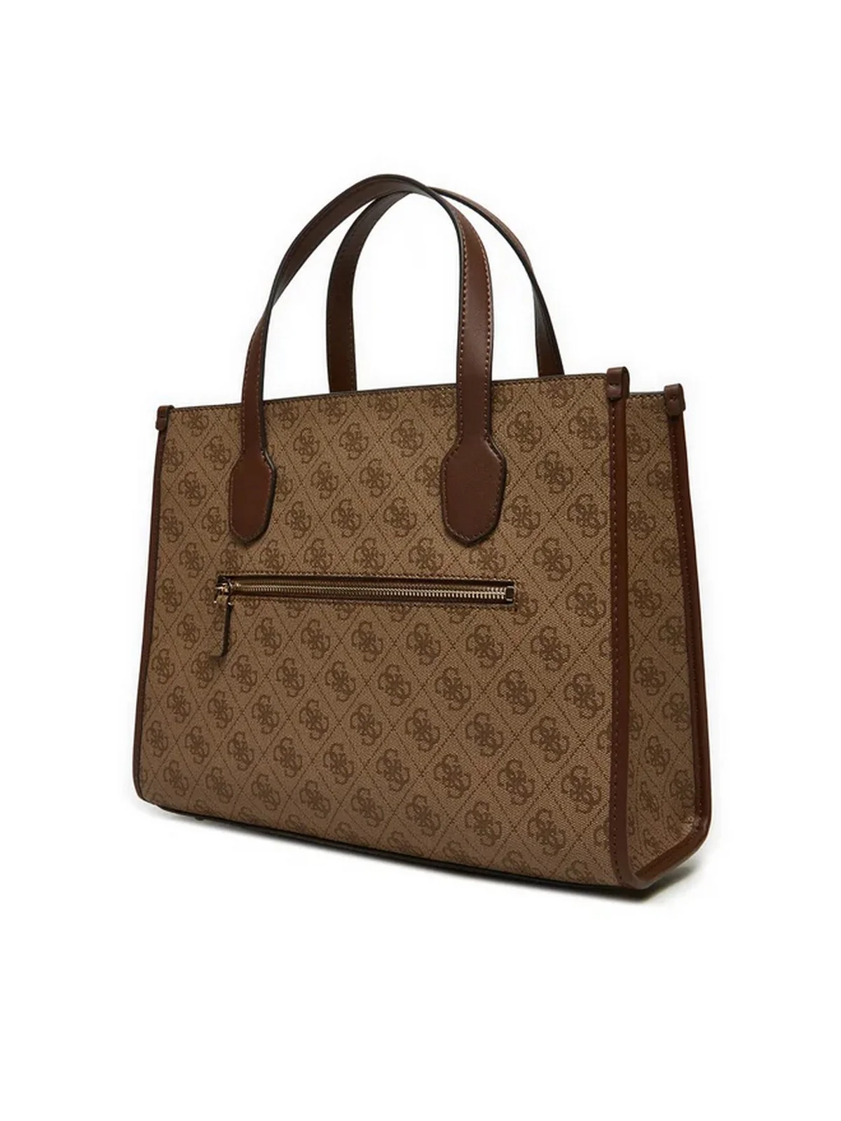 GUESS Borsa Donna IZZY 2 COMP TOTE HWSG86 54220 LGW Marrone - Image 3