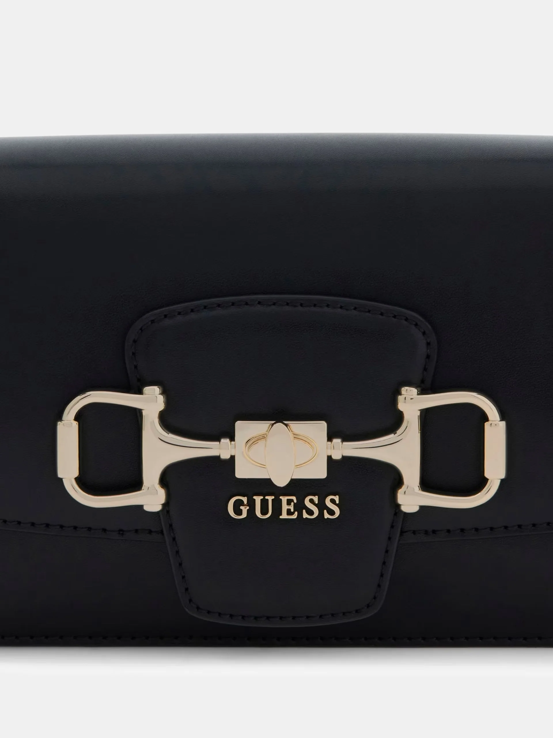 GUESS Borsa Donna JANIE CONVERTIBLE XBODY FLAP HWVG99 10210 BLA BLACK - Image 5