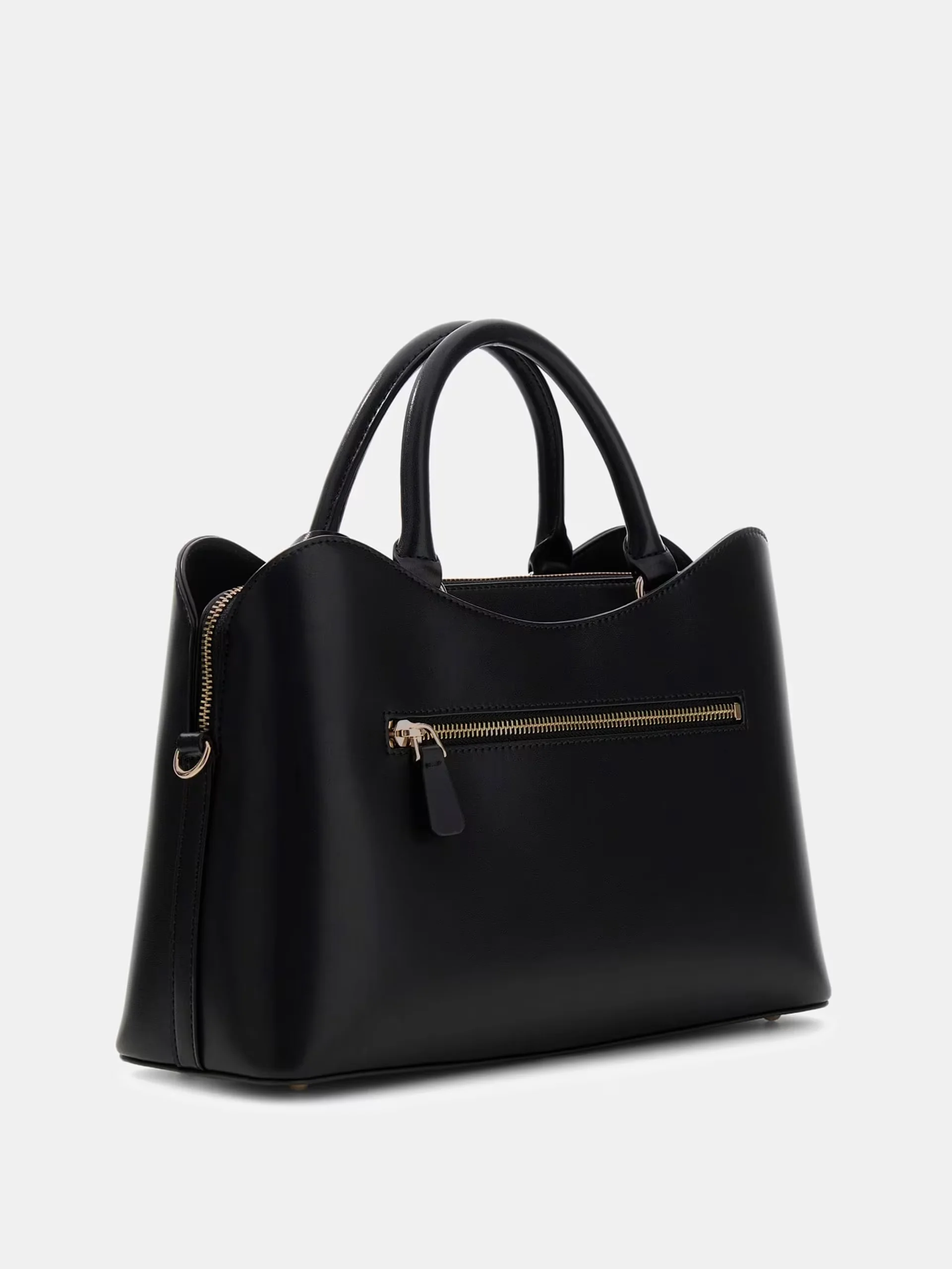 GUESS Borsa Donna JANIE GIRLFRIEND SATCHEL HWVG99 10060 BLA BLACK - Image 3
