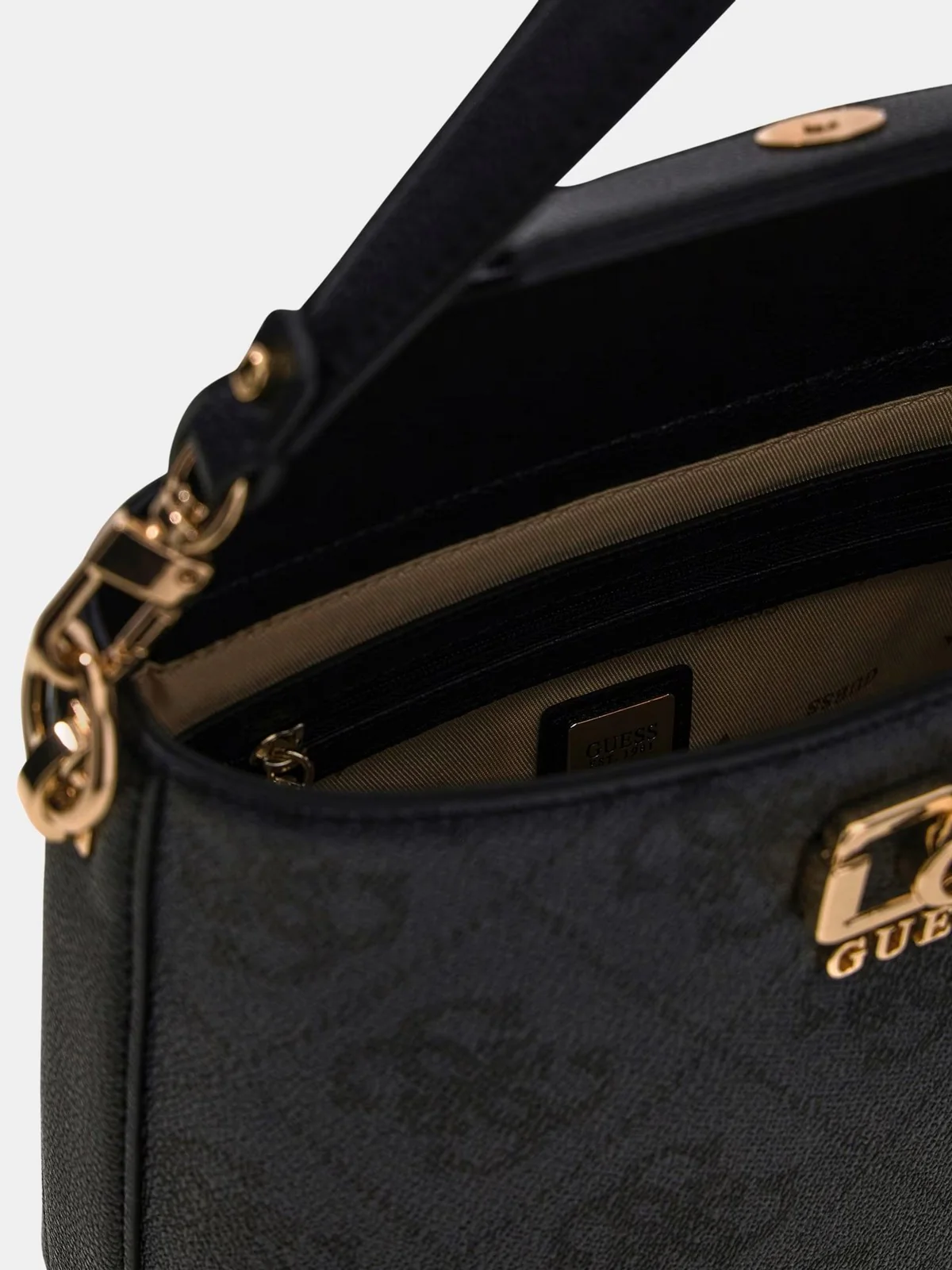 GUESS Borsa Donna KARNILLA LOGO BUCKET HWOS99 01010 CLO COAL LOGO - Image 4