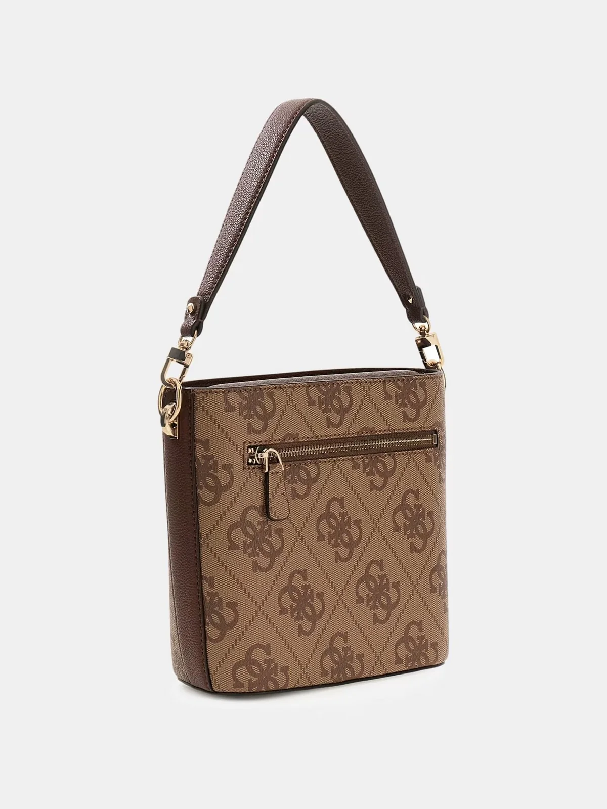 GUESS Borsa Donna KARNILLA LOGO BUCKET HWOS99 01010 LGW LATTE LOGO/BROWN - Image 4