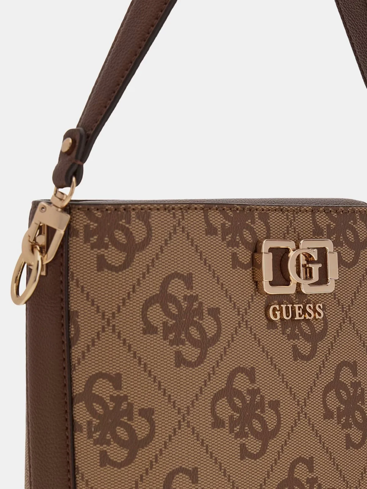 GUESS Borsa Donna KARNILLA LOGO BUCKET HWOS99 01010 LGW LATTE LOGO/BROWN - Image 6