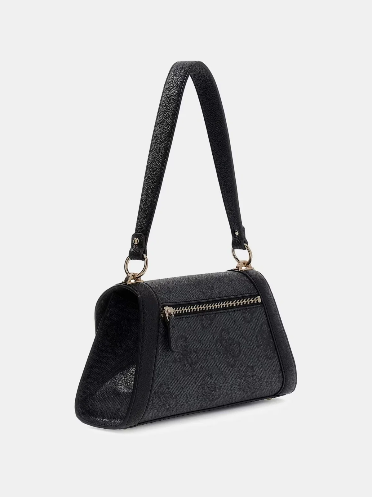GUESS Borsa Donna KARNILLA LOGO FLAP SHLDR BAG HWOS99 01190 CLO COAL LOGO - Image 3