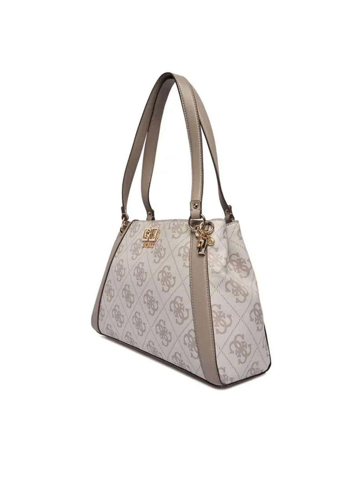 GUESS Borsa Donna KARNILLA LOGO GFRIEND CARRYALL HWOS99 01220 DKO DARK TAUPE LOGO - Image 3