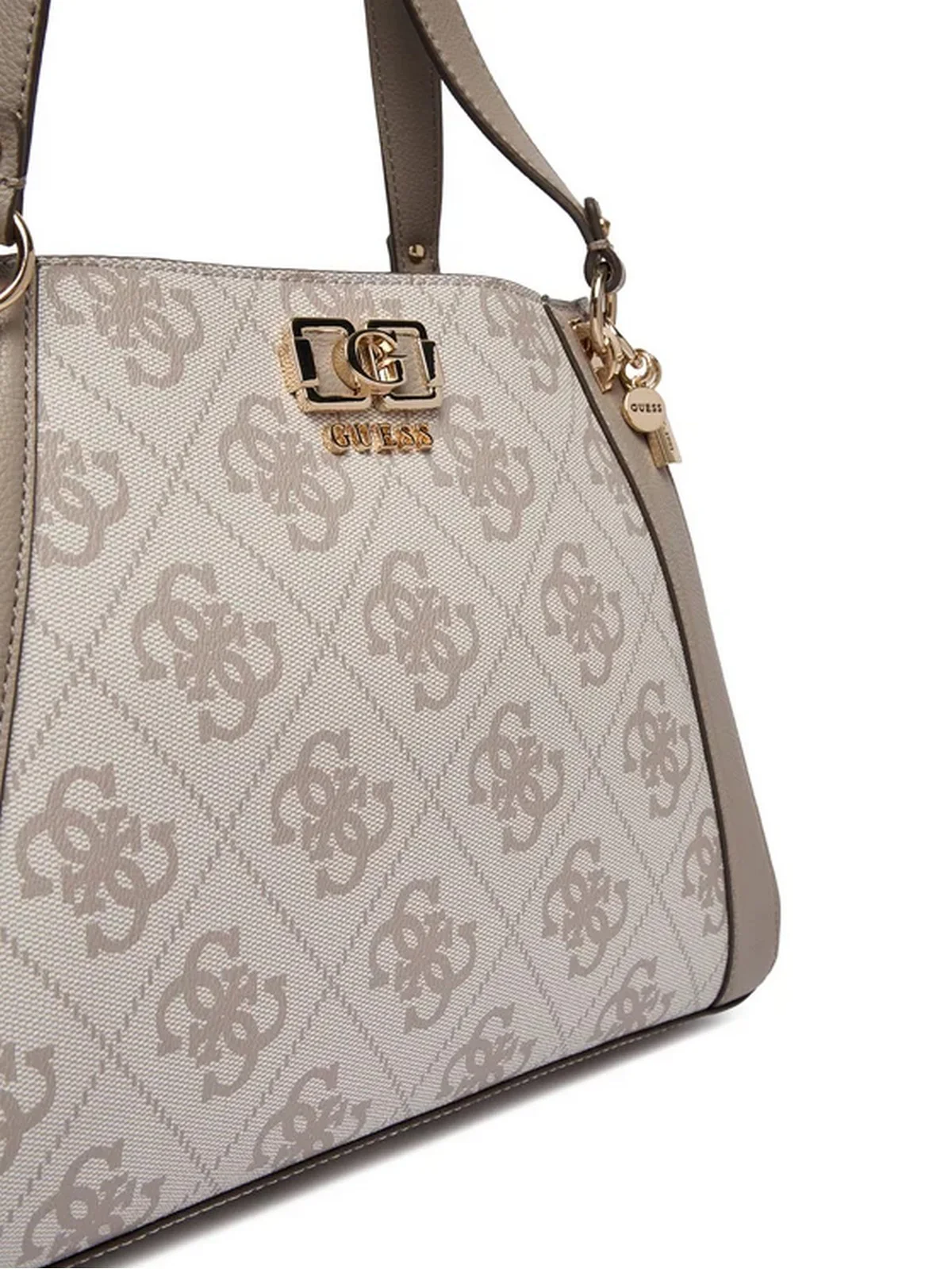 GUESS Borsa Donna KARNILLA LOGO GFRIEND CARRYALL HWOS99 01220 DKO DARK TAUPE LOGO - Image 5