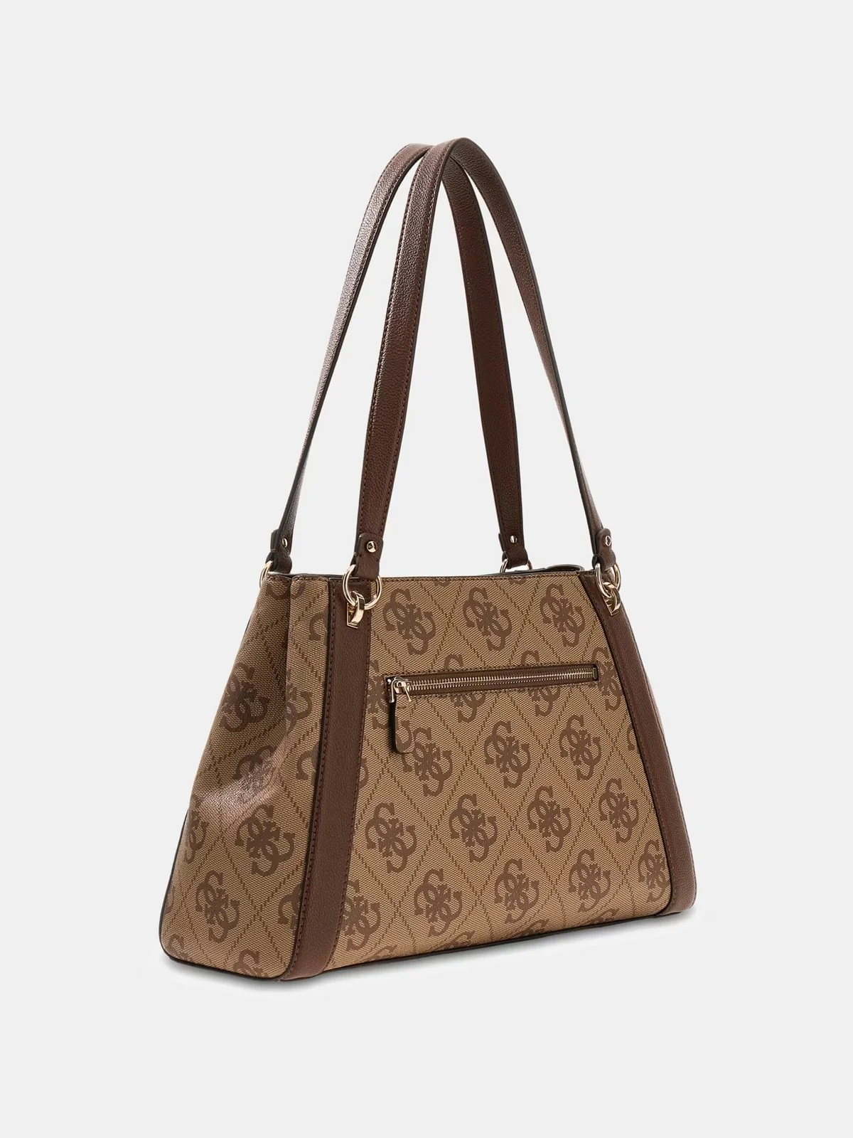 GUESS Borsa Donna KARNILLA LOGO GFRIEND CARRYALL HWOS99 01220 LGW LATTE LOGO/BROWN - Image 3