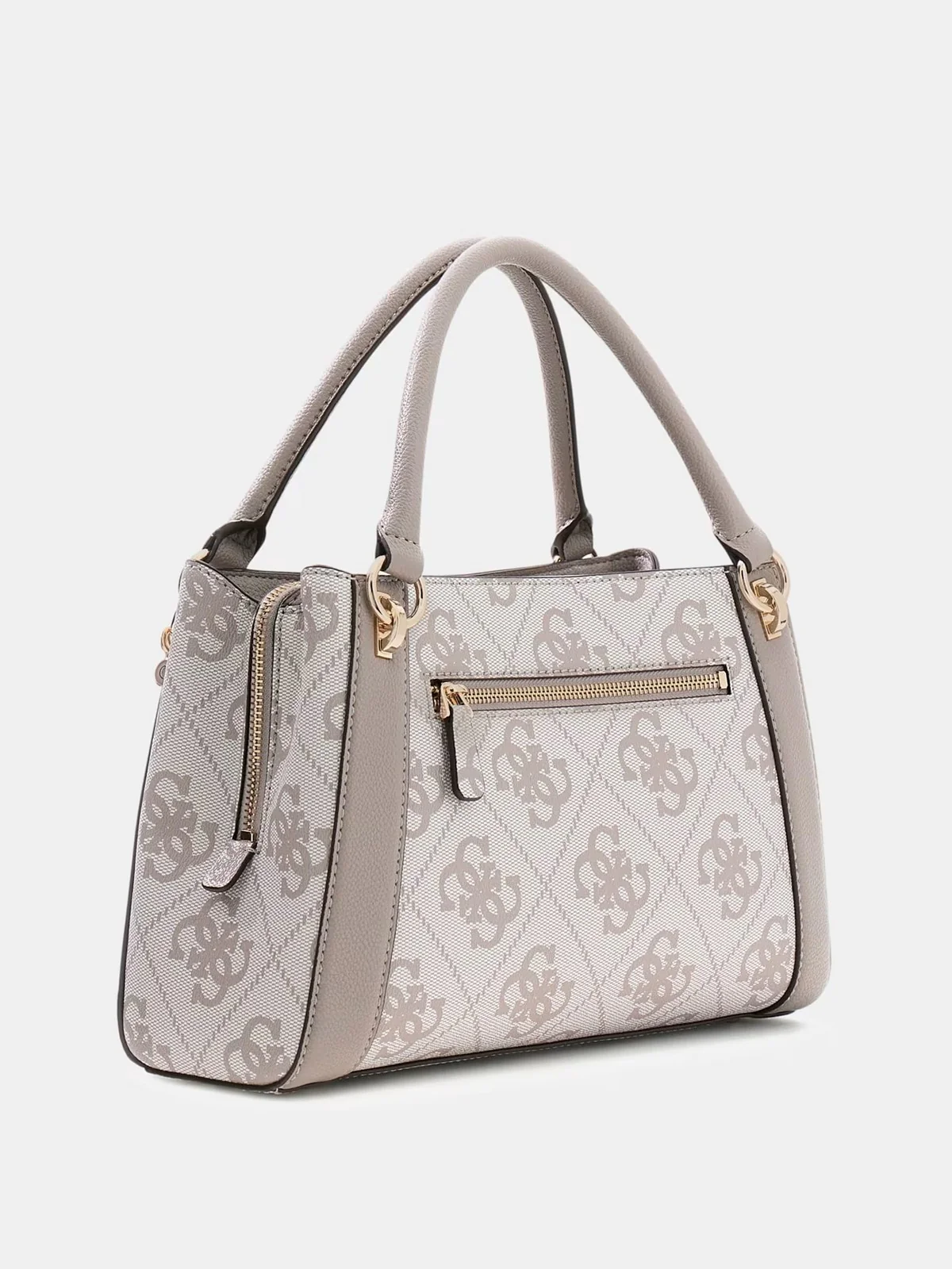 GUESS Borsa Donna KARNILLA LOGO GFRIEND SATHEL HWOS99 01060 DKO DARK TAUPE LOGO - Image 2