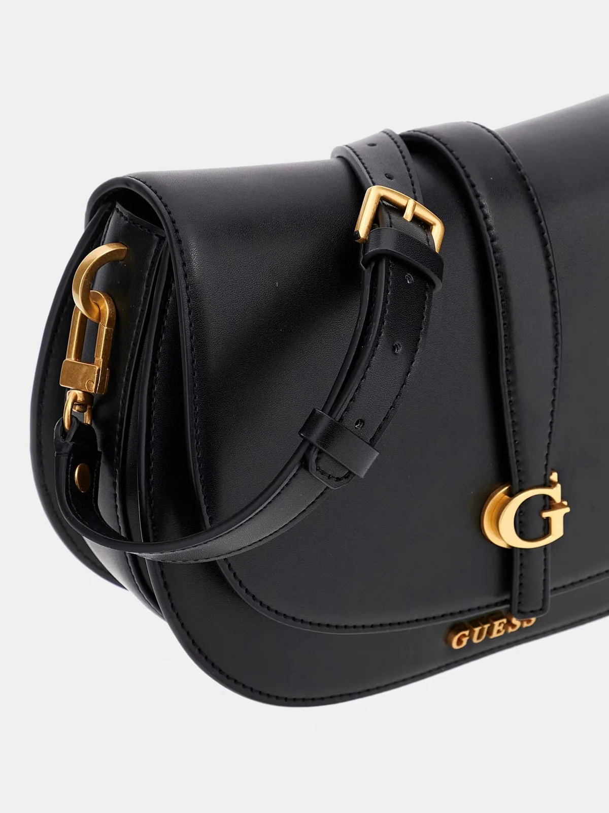 GUESS Borsa Donna Kuba Tri Compartment HWVA93 29200 BLA Nero - Image 4