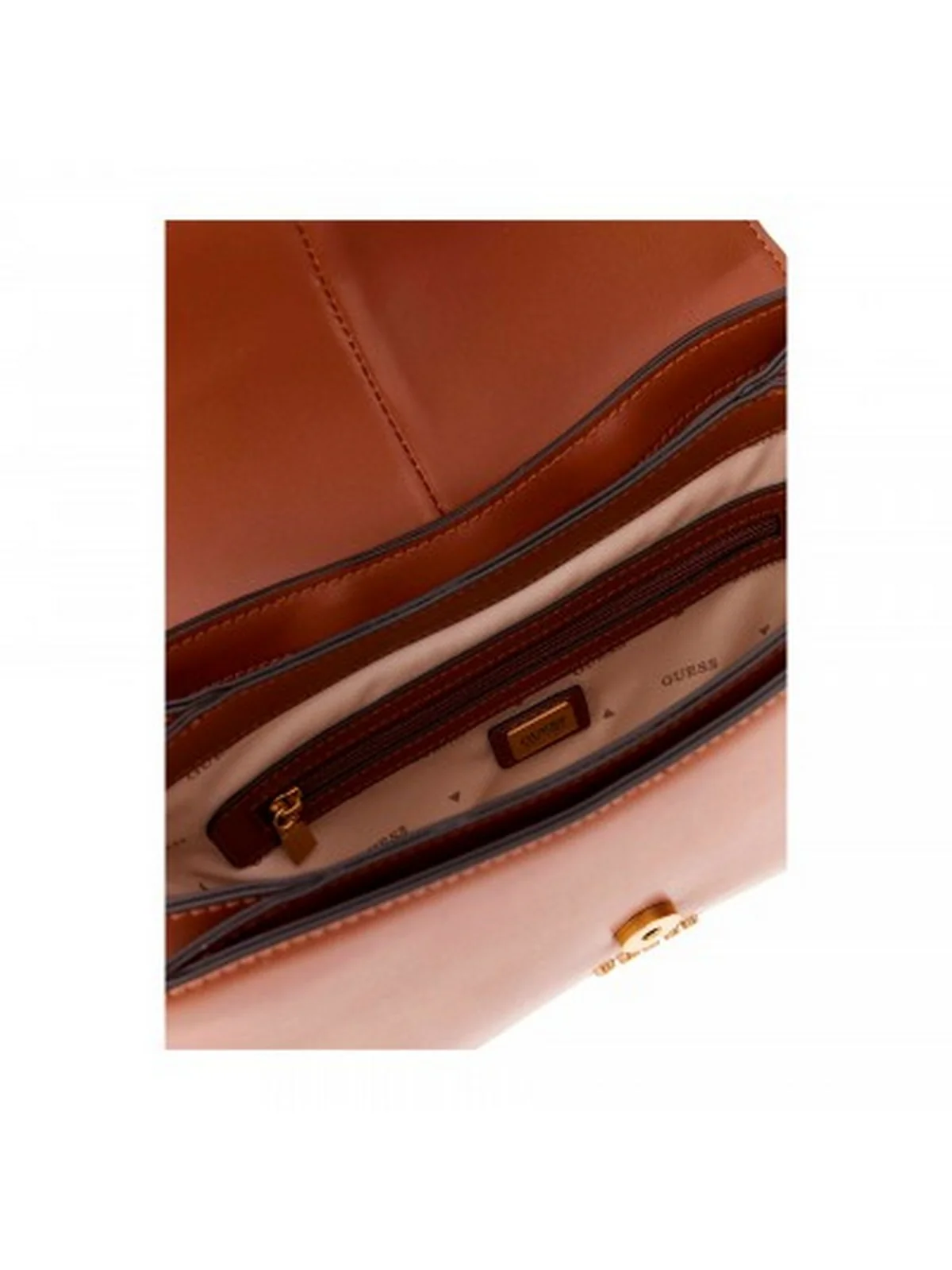 GUESS Borsa Donna Kuba Tri Compartment HWVA93 29200 COG Marrone - Image 2