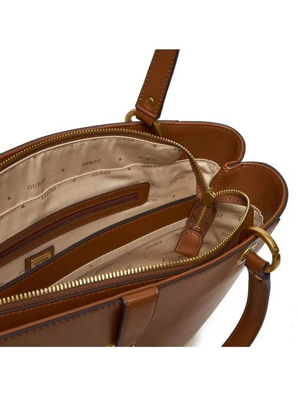 GUESS Borsa Donna Kuba Tri Compartment HWVA93 29250 COG Marrone - Image 2